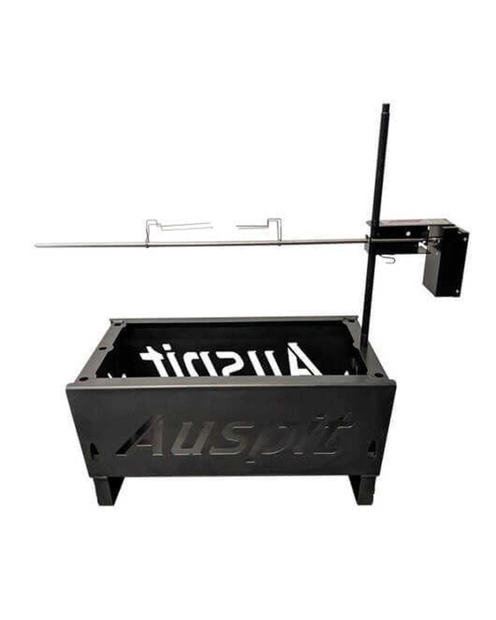 6 Auspit Portable Camping Spit Rotisserie with Firepit, 6 of 10