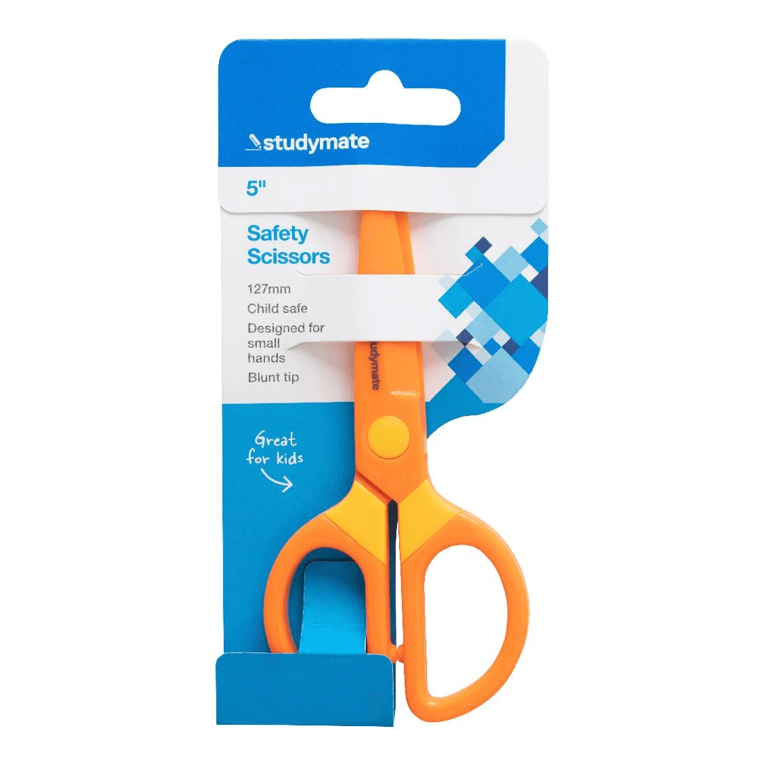 2 Studymate Safety Scissors 5"/127mm, 2 of 4