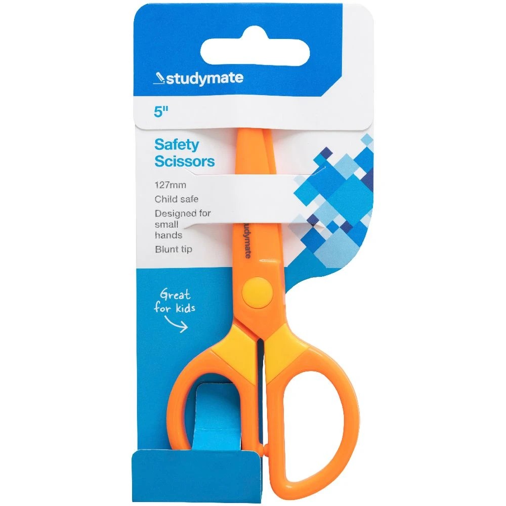 2 Studymate Safety Scissors 5"/127mm, 2 of 4