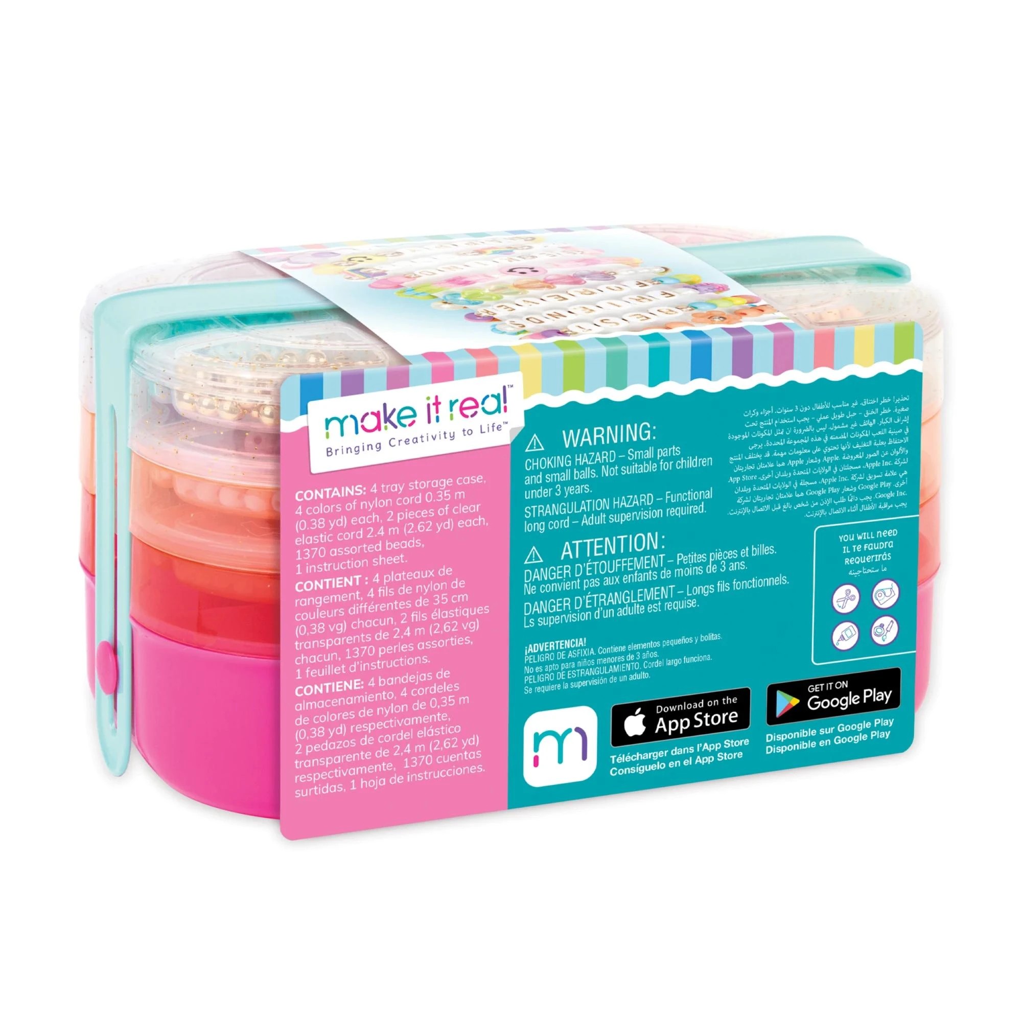 2 Make It Real - Beads-2-Go DIY Jewellery Set - Multi, 2 of 7