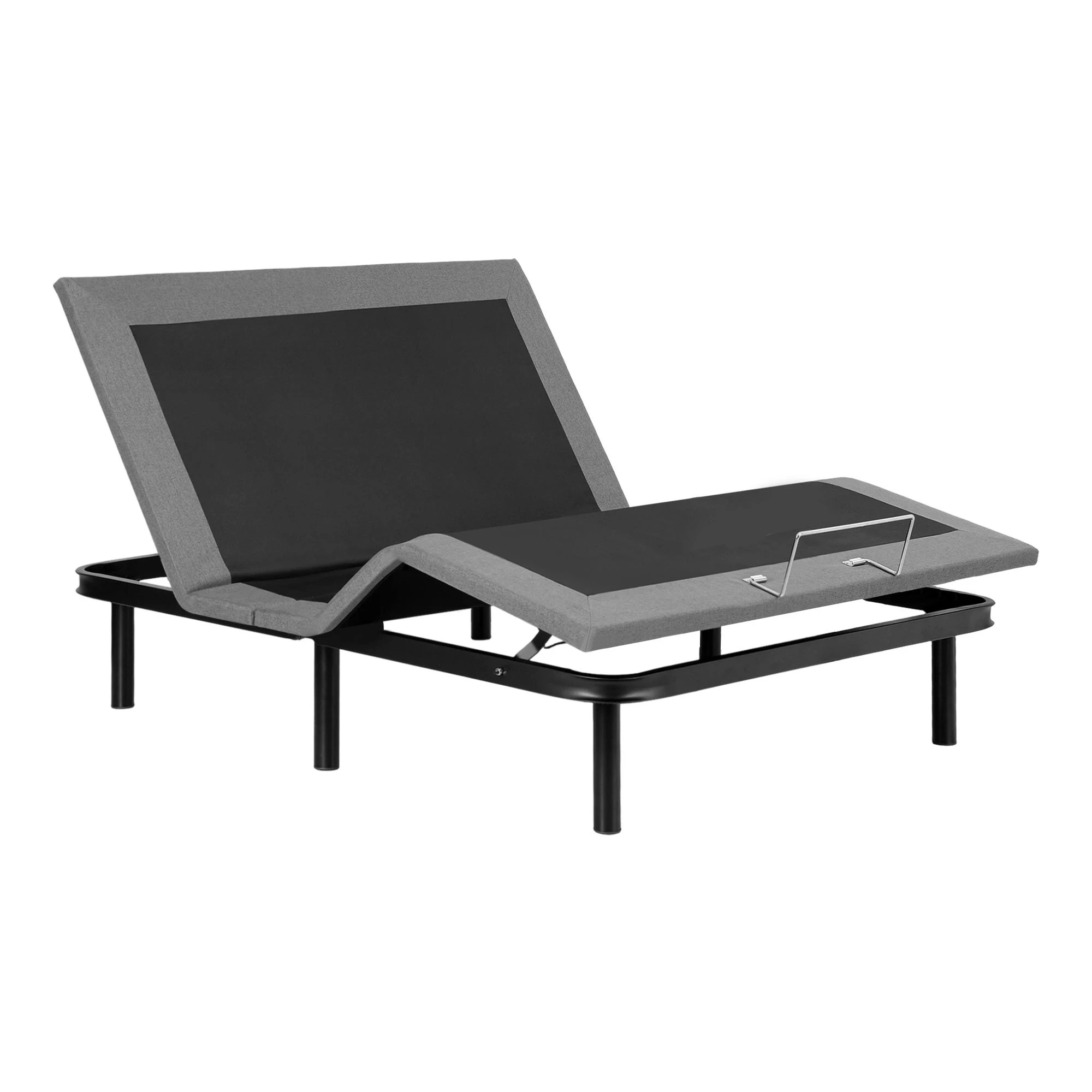 1 Artiss Adjustable Bed Frame Double Size Electric Bed Base Wireless Remote Control Zero Gravity Power - Black, 1 of 3