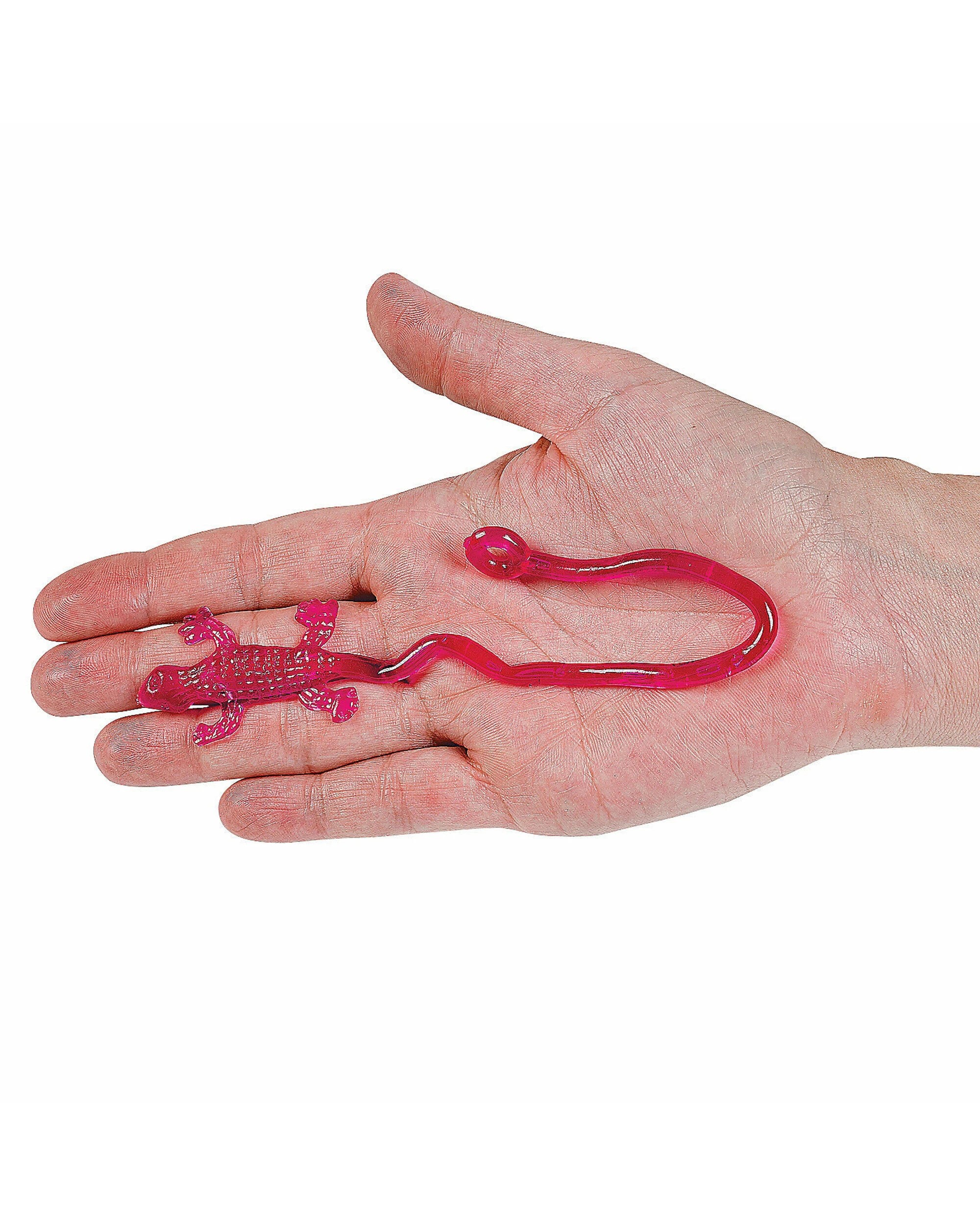 2 Partyrama Mini Sticky Lizards Pack of 24, 2 of 2