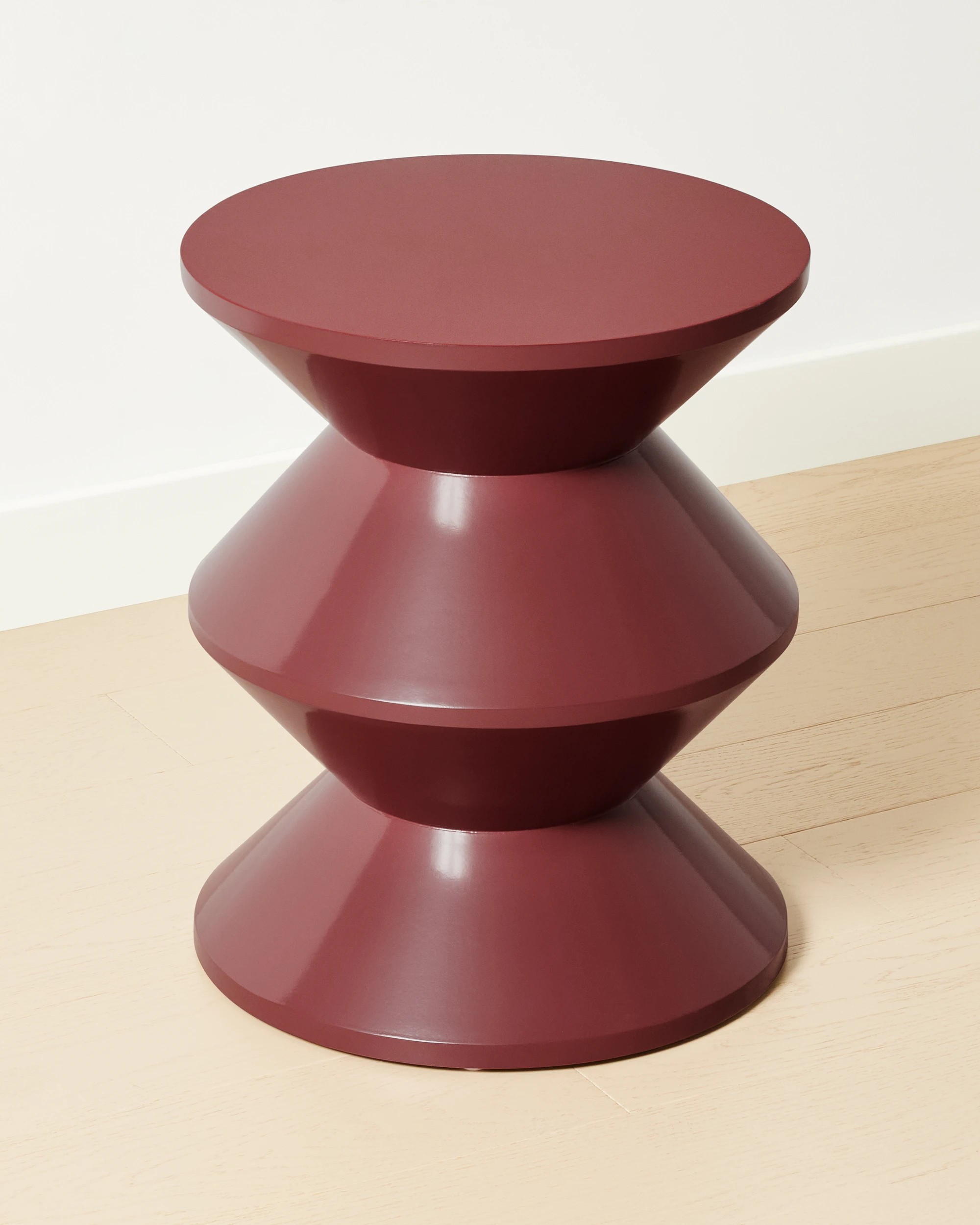 2 Trevi Side Table - Red, 2 of 4
