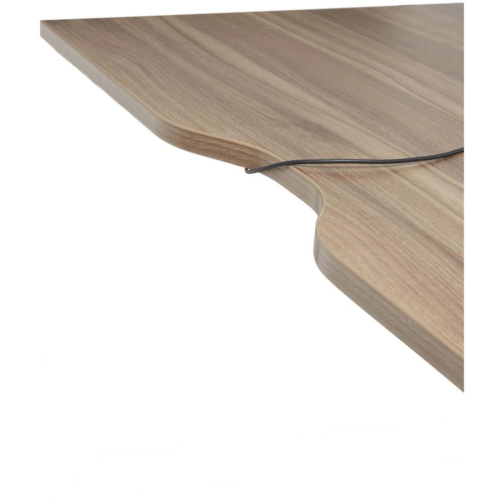 4 Stilford S2 Pro Version 1 Desk 1500 x 750mm Walnut/White Desks, Tables and Workstations, 4 of 4