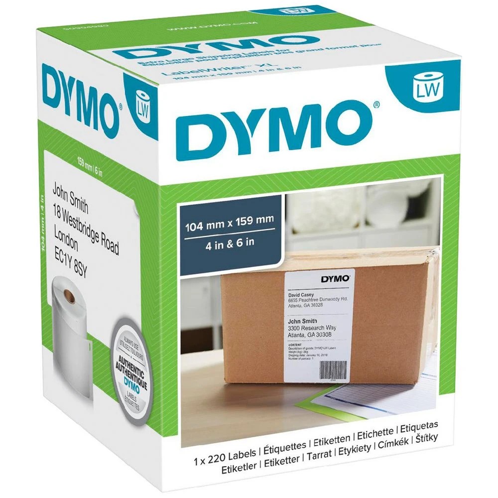 1 DYMO LabelWriter High Capacity Shipping Label XL, 1 of 4