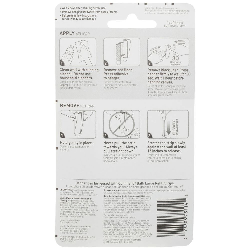 4 3M Command Large Canvas Hanger, 4 of 4