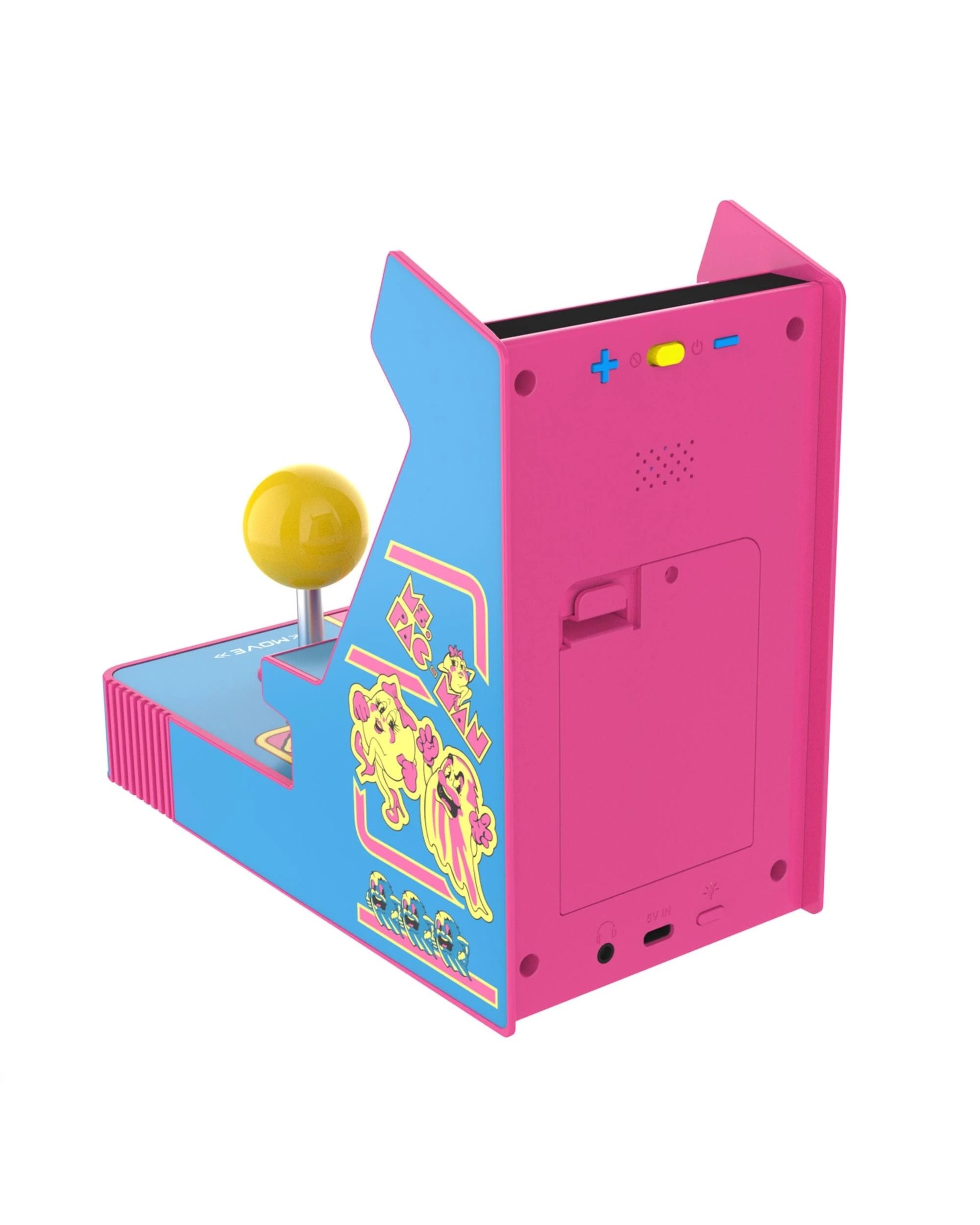 3 My Arcade Ms. Pac-Man Portable Retro Arcade Joystick Player, 3 of 8