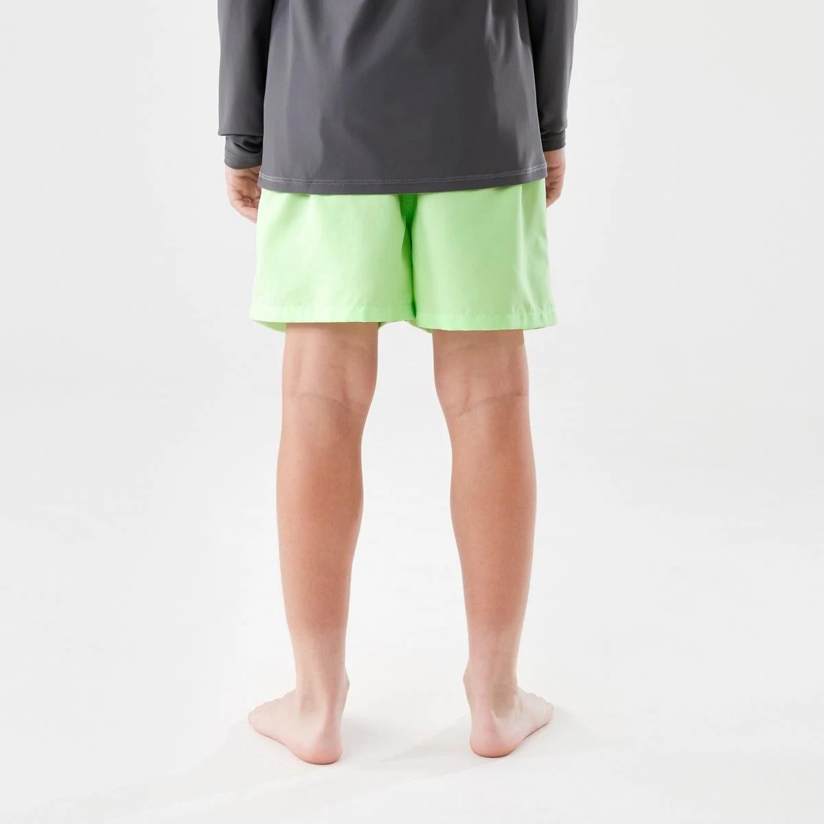 2 Basic Swim Shorts FLURO LIME, 2 of 5