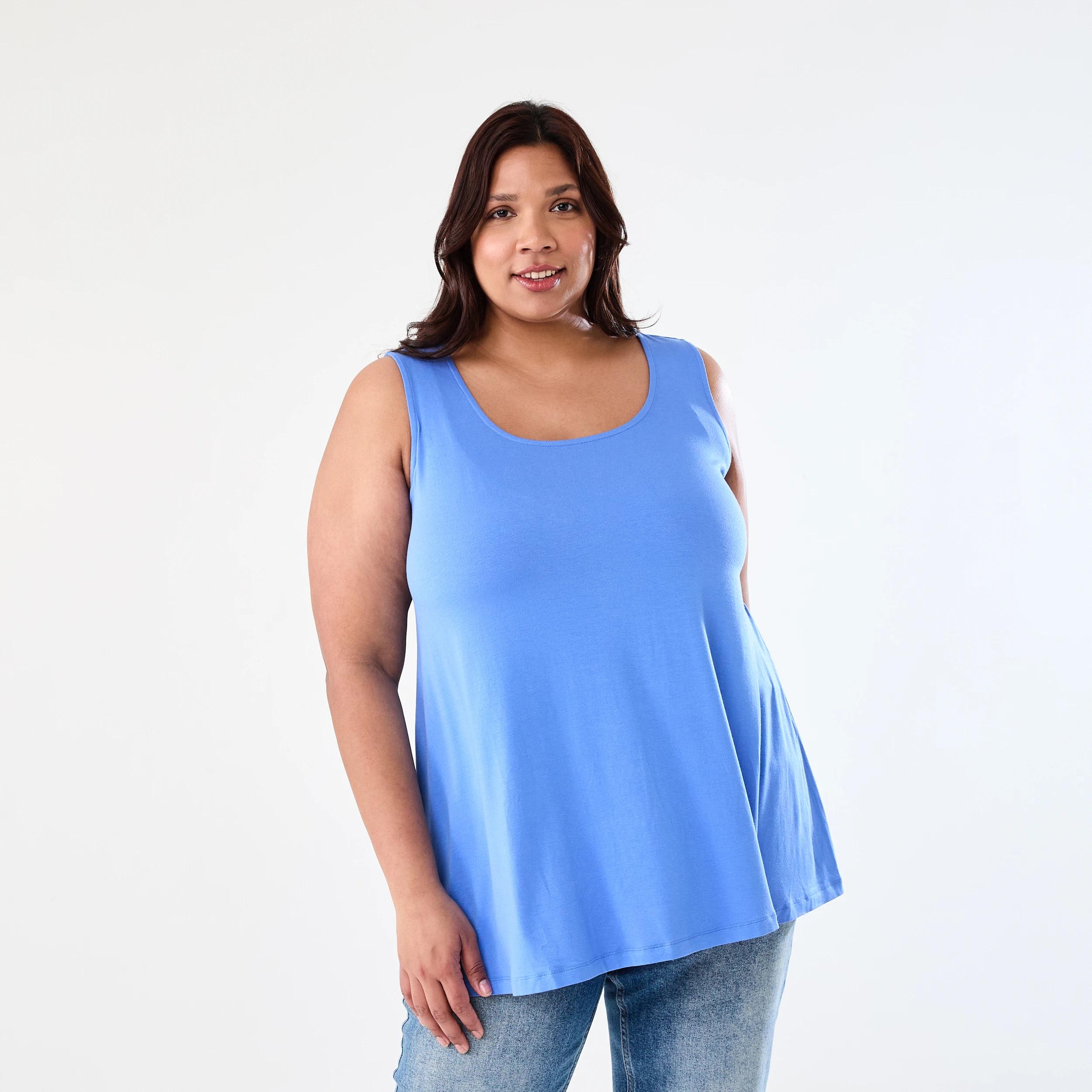 1 Curve Swing Tank Blu Marine, 1 of 6