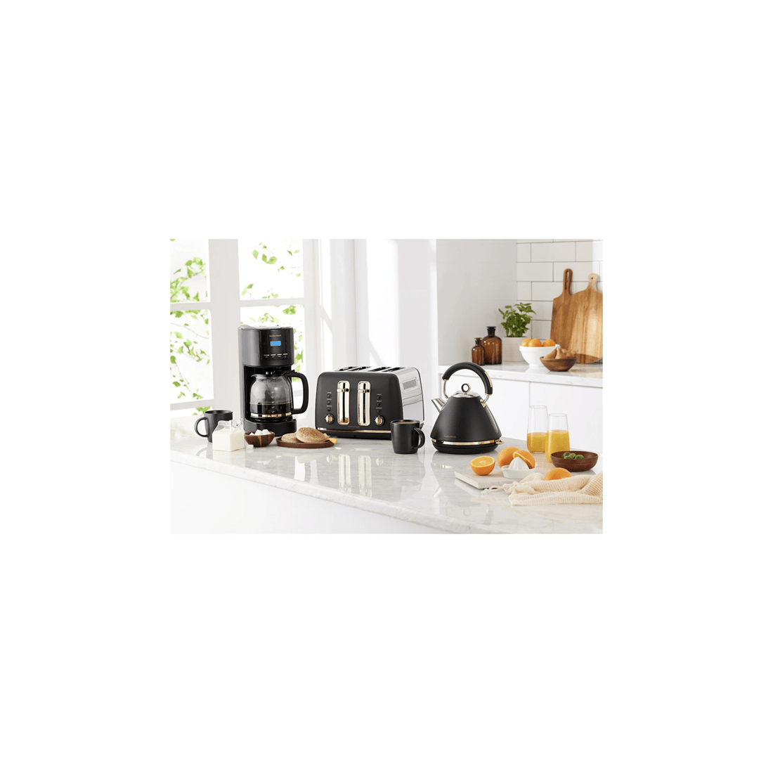 6 Morphy Richards Ascend Adjustable 4 Slice Toaster W/crumb Tray 2000w - black, 6 of 7