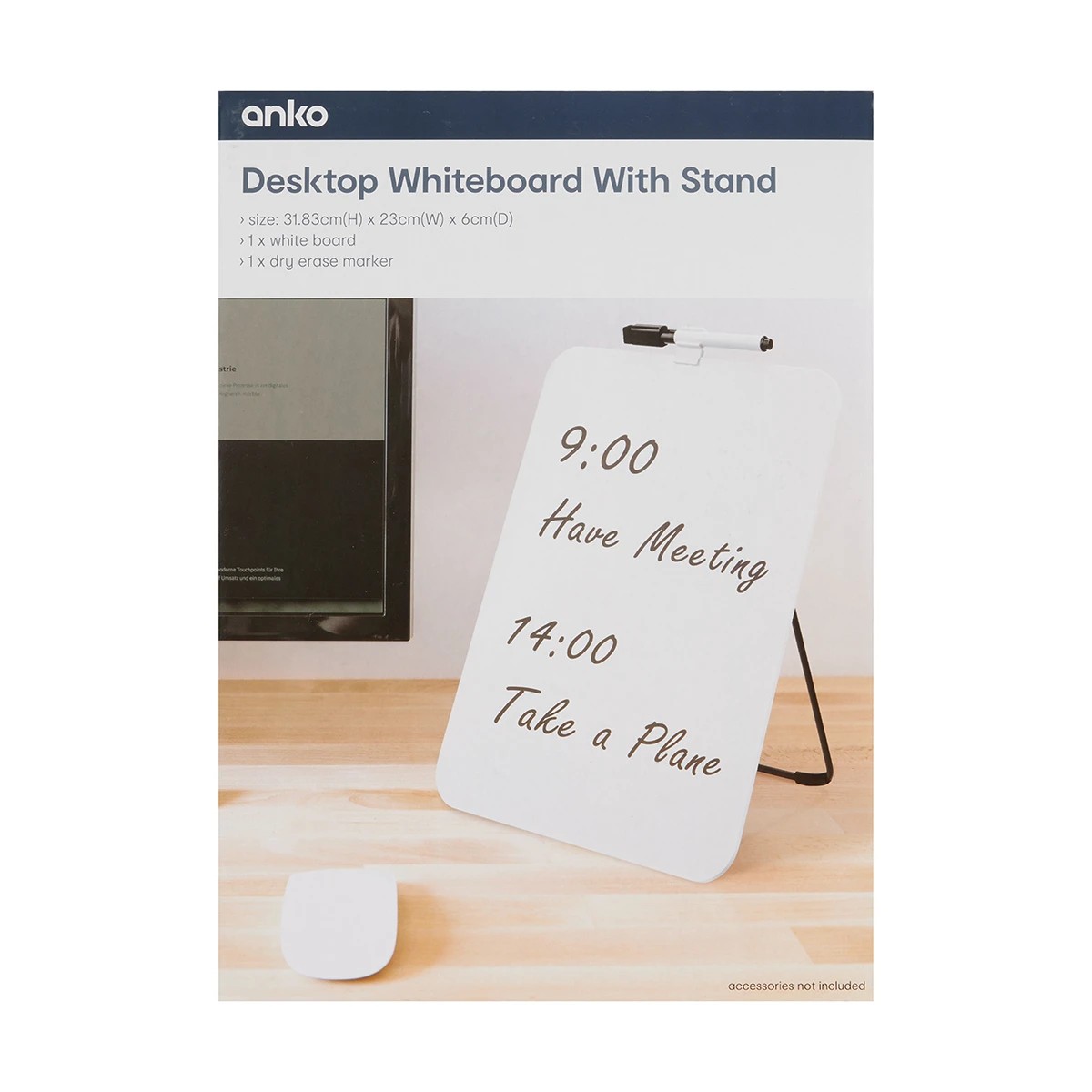 8 Desktop Whiteboard with Stand, 8 of 9