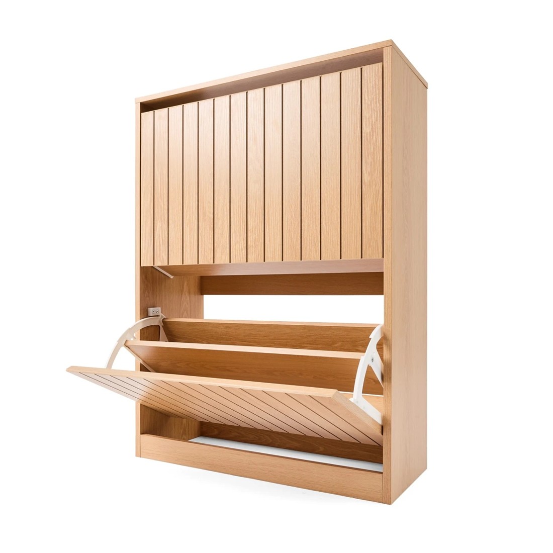 2 Leon 2 Tier Shoe Cabinet, 2 of 9