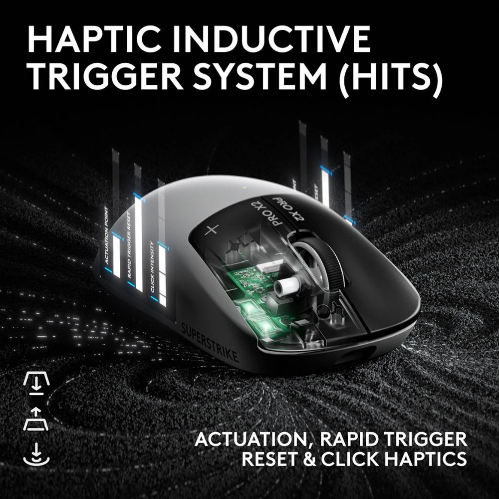 10 Logitech G PRO X2 SUPERSTRIKE Wireless Gaming Mouse, 10 of 10
