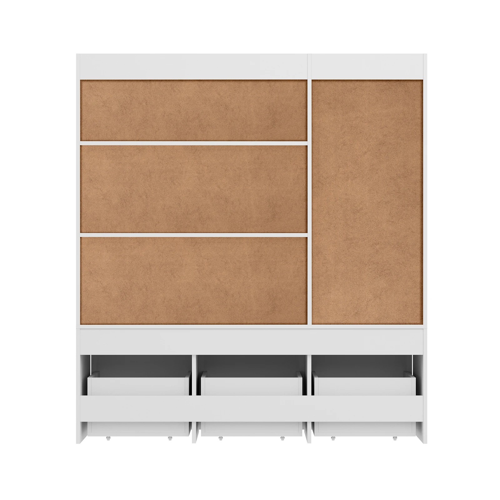 9 Oikiture Kids Bookcase Toy Organiser Cabinet Bookshelf With Chest Storage
 - White, 9 of 10