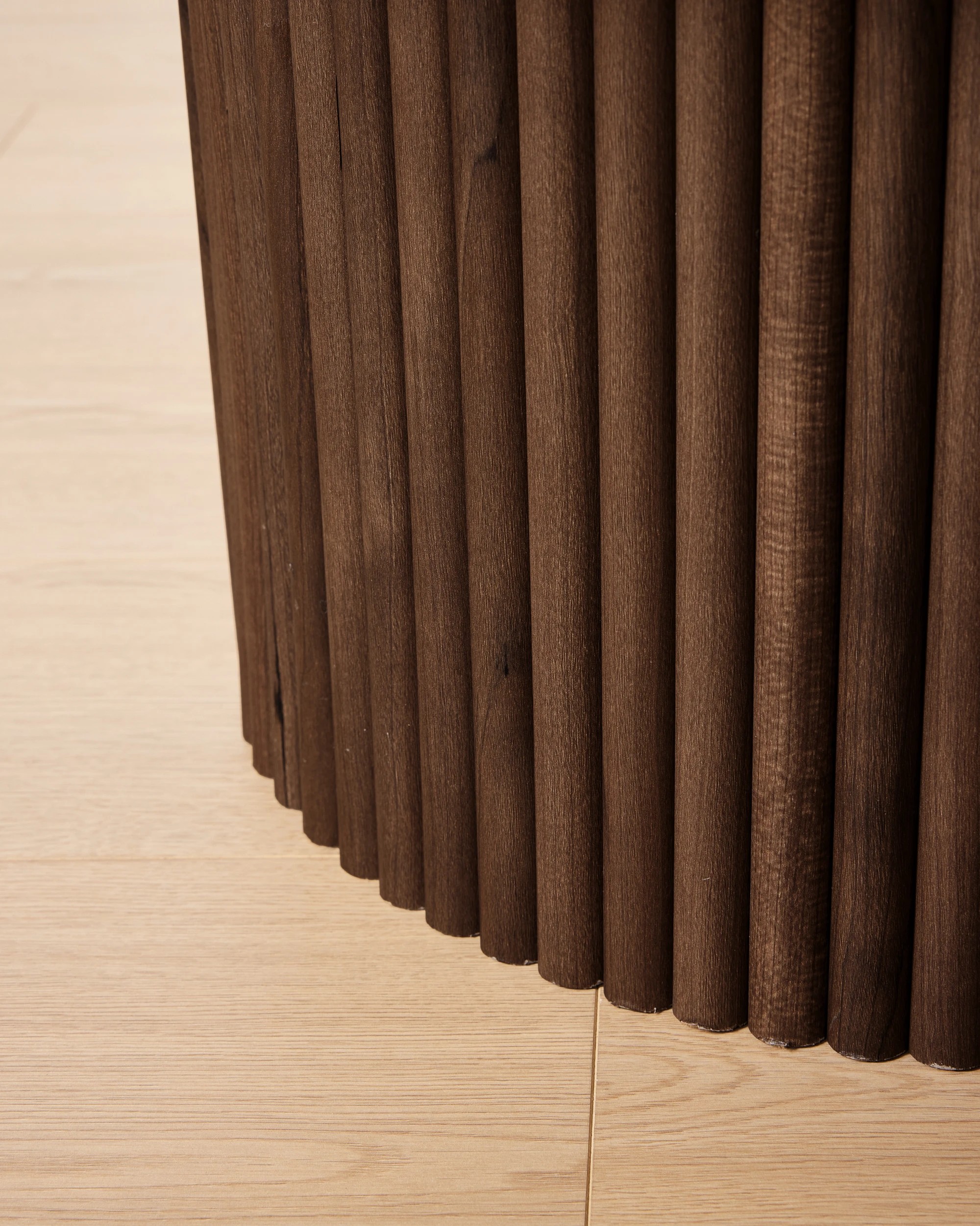 5 Ryan Ribbed Coffee Table - Walnut, 5 of 5