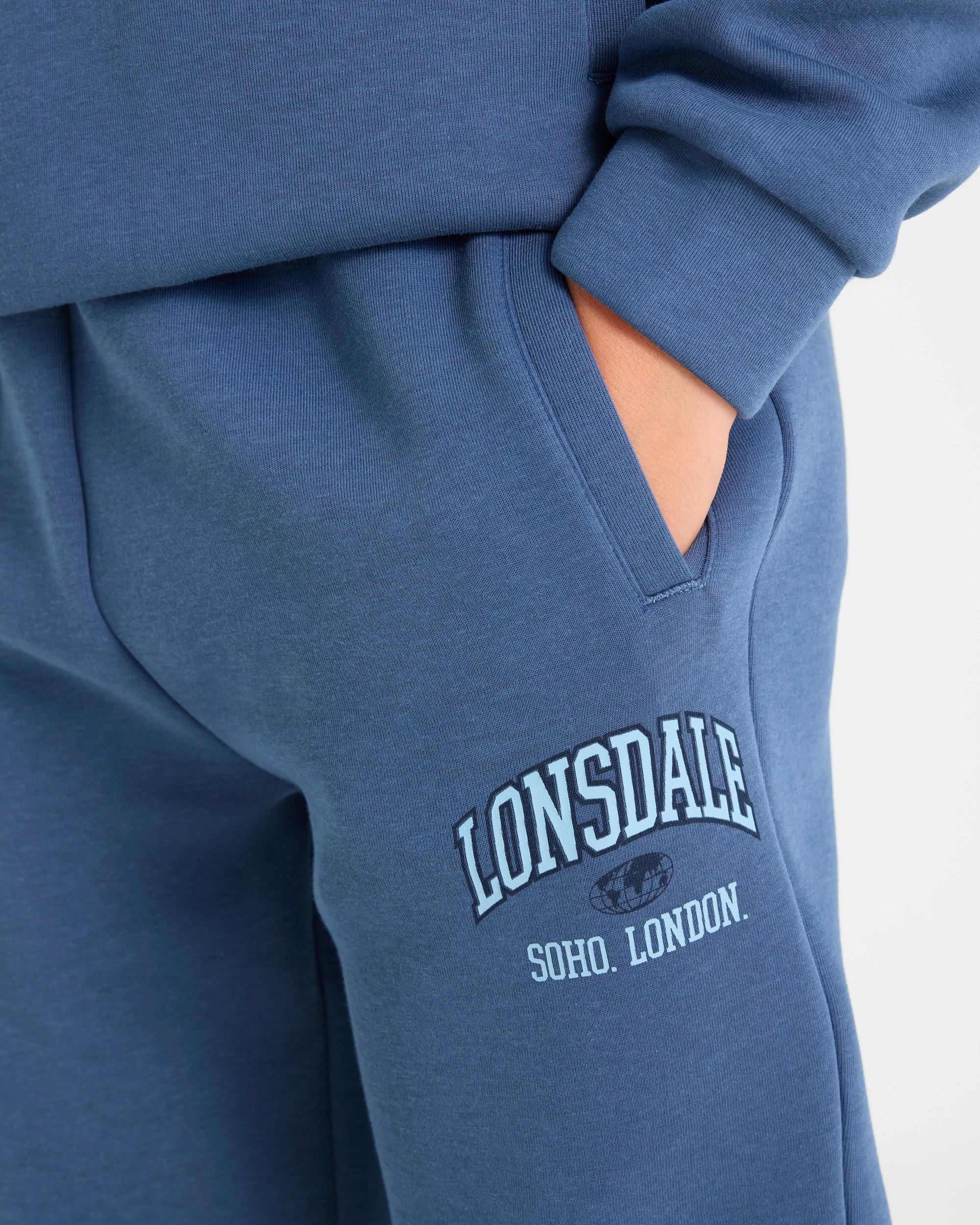 2 Lonsdale London Sport Trackpants BLUE, 2 of 4