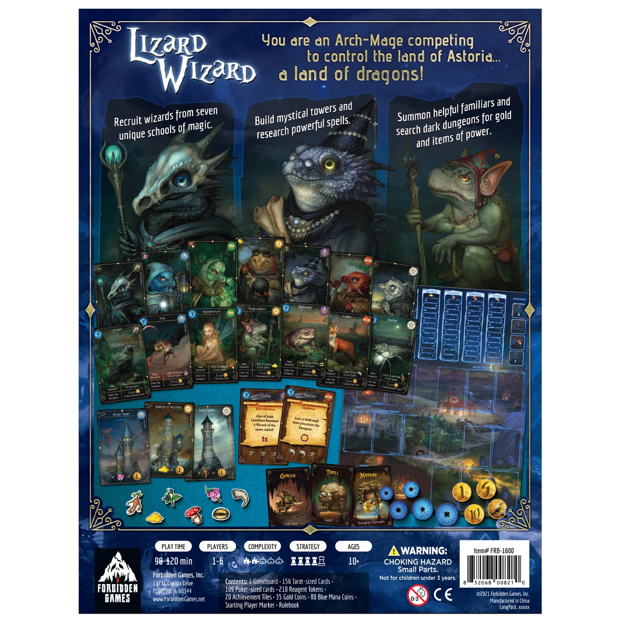 3 Lizard Wizard Game - Multi, 3 of 6