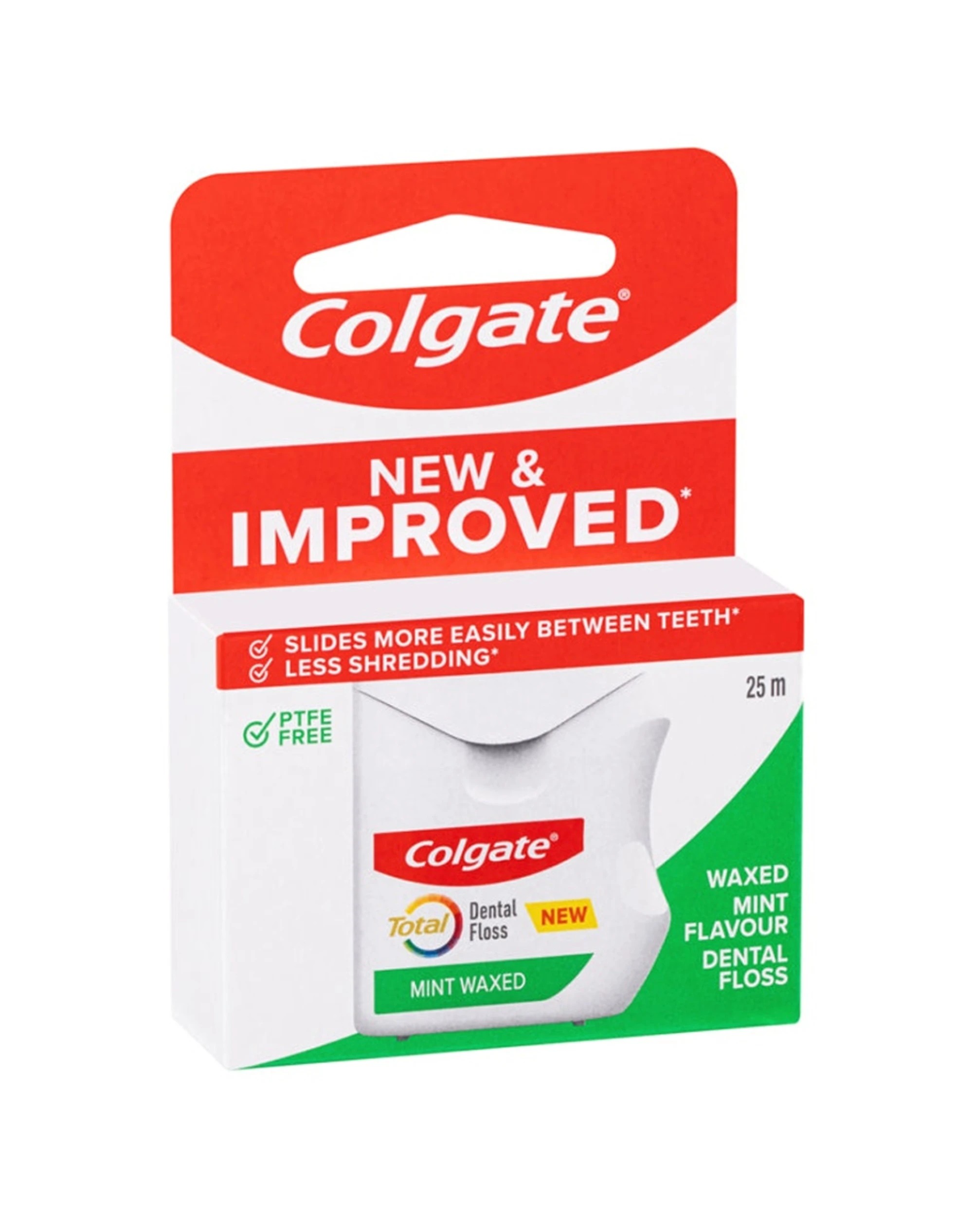 1 Colgate Total Mint Waxed Dental Floss 25m, 1 of 5