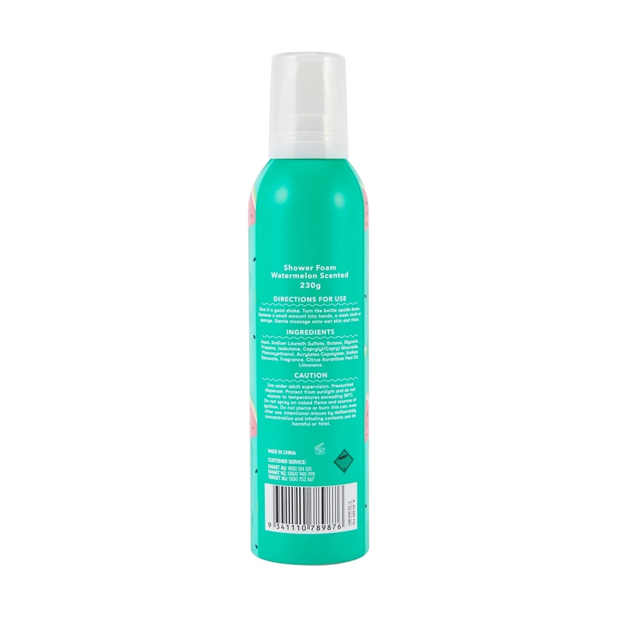 4 OXX Bodycare Shower Foam 230g - Watermelon Scented, 4 of 4