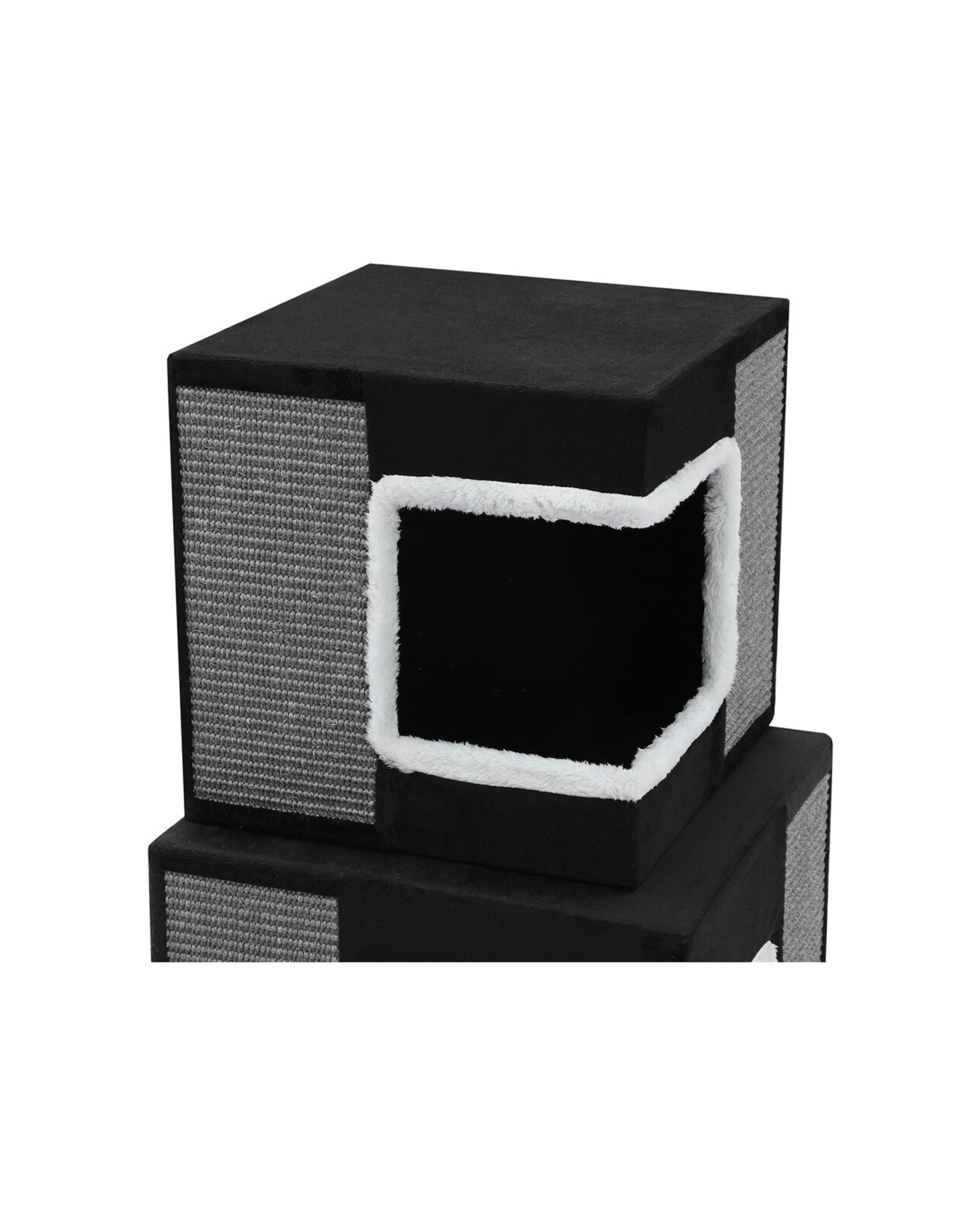3 Paws And Claws Catsby Essendon Tower Pet Furniture Home - Black, 3 of 5