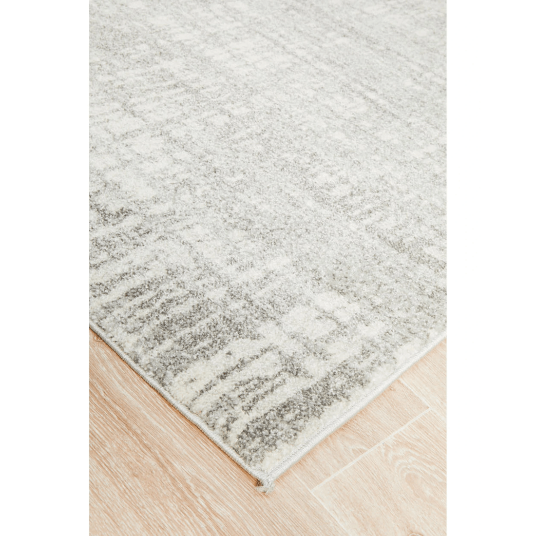 5 Rug Culture Mirage Ashley Abstract Silver Grey Rug, 160 x 230 cm, 10mm Pile, Polypropylene - Silver, 5 of 9