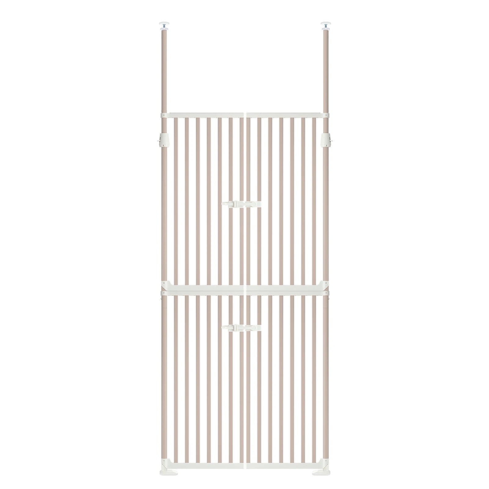 4 Pet Scene Retractable Safety Gate Pet Dog Cat Security Stair Barrier, 4 of 4