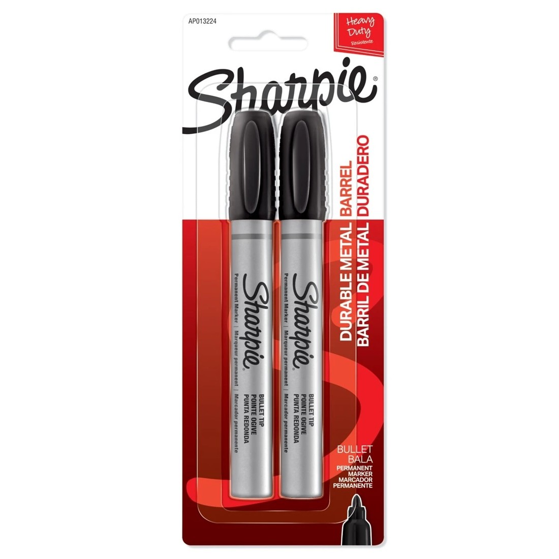 1 2 Pack Sharpie Bullet Tip Permanent Markers, 1 of 6