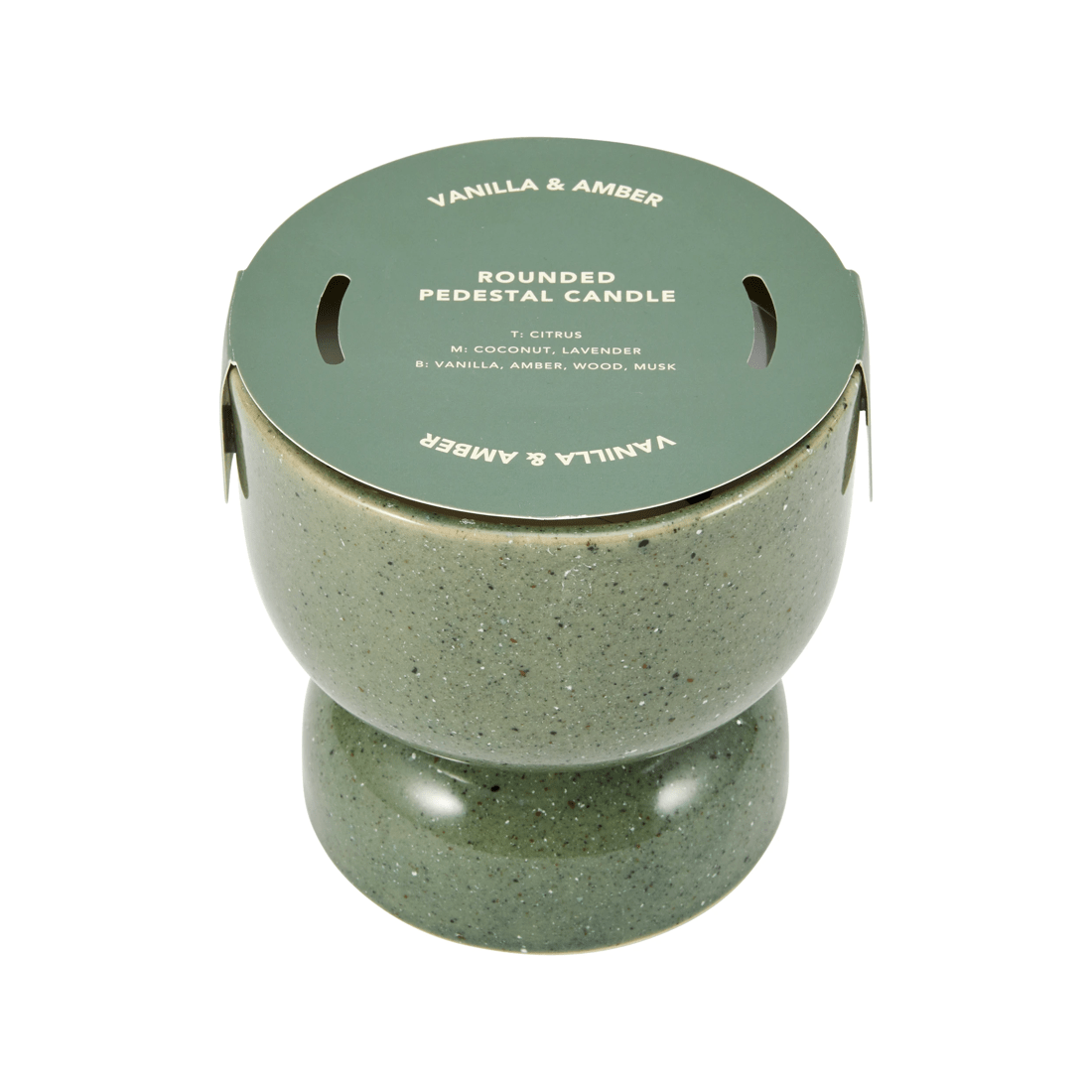 4 Rounded Pedestal Candle, 4 of 5