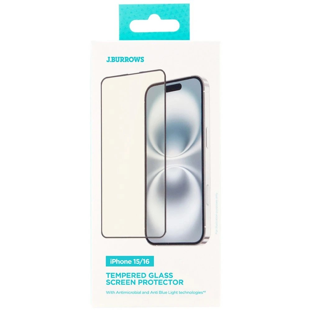 5 J. Burrows iPhone 16 Antimicrobial Screen Protector, 5 of 5
