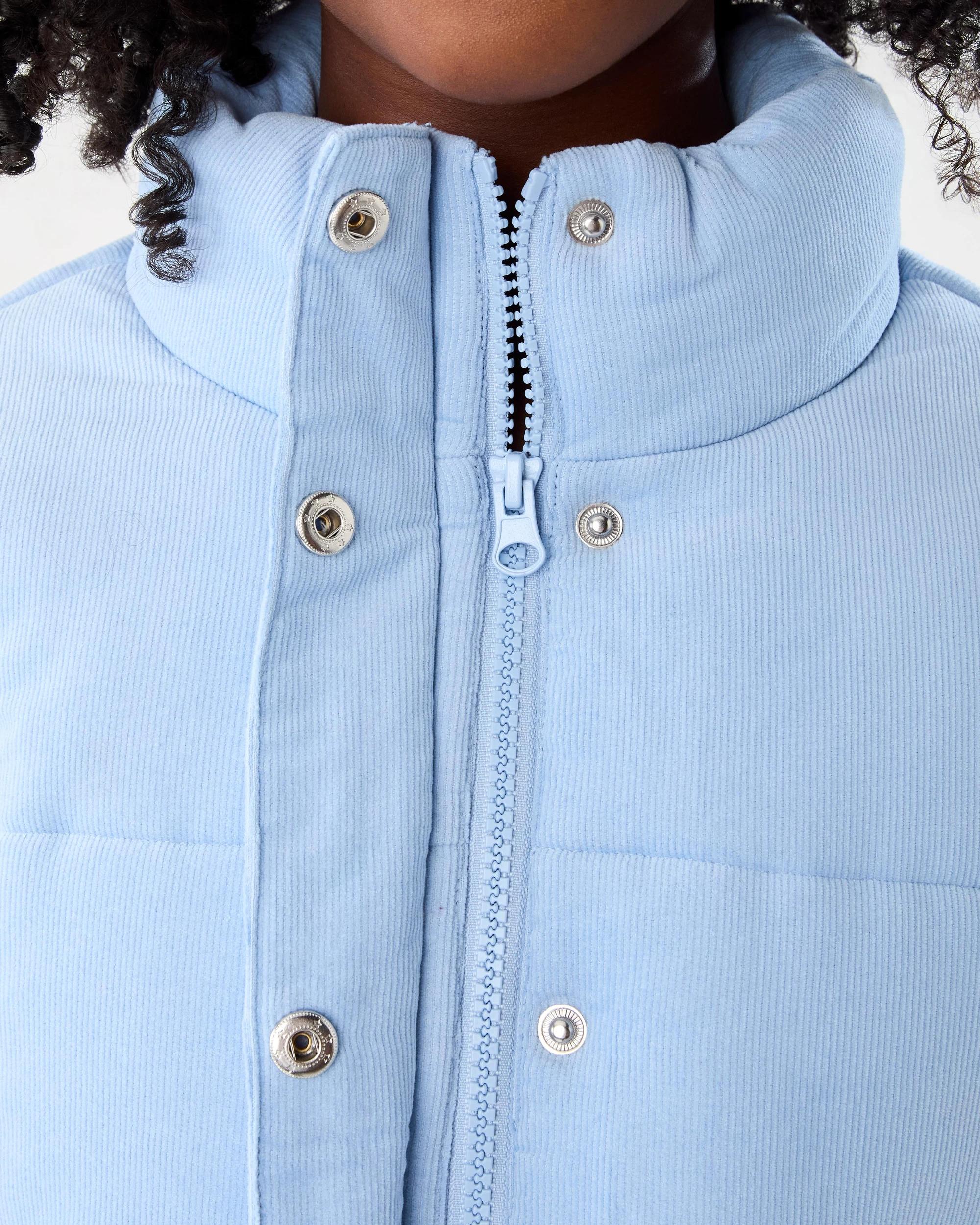 5 Corduroy Puffer Jacket Blu Kntky, 5 of 9