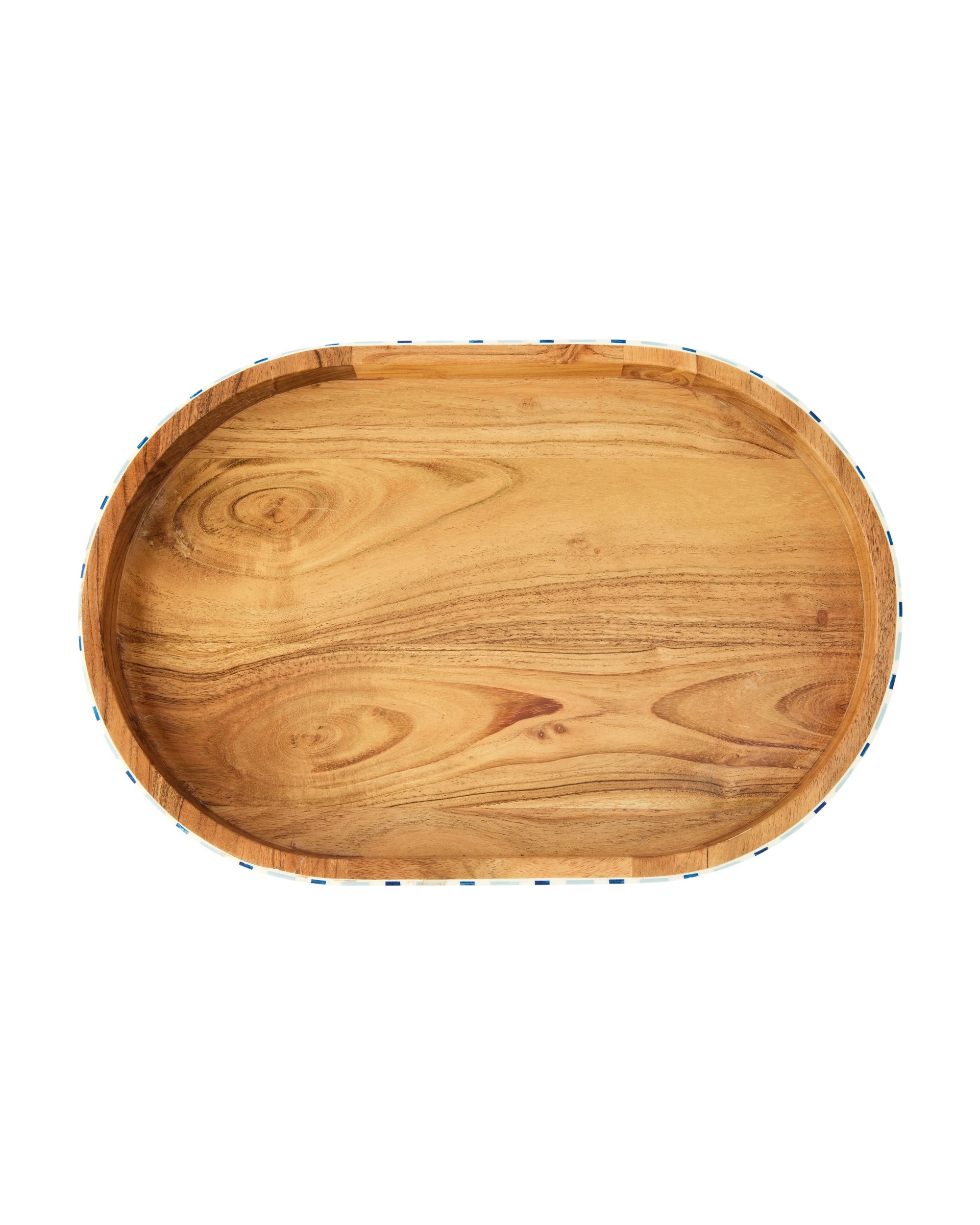 1 Blue Stripe Oval Board, 1 of 5