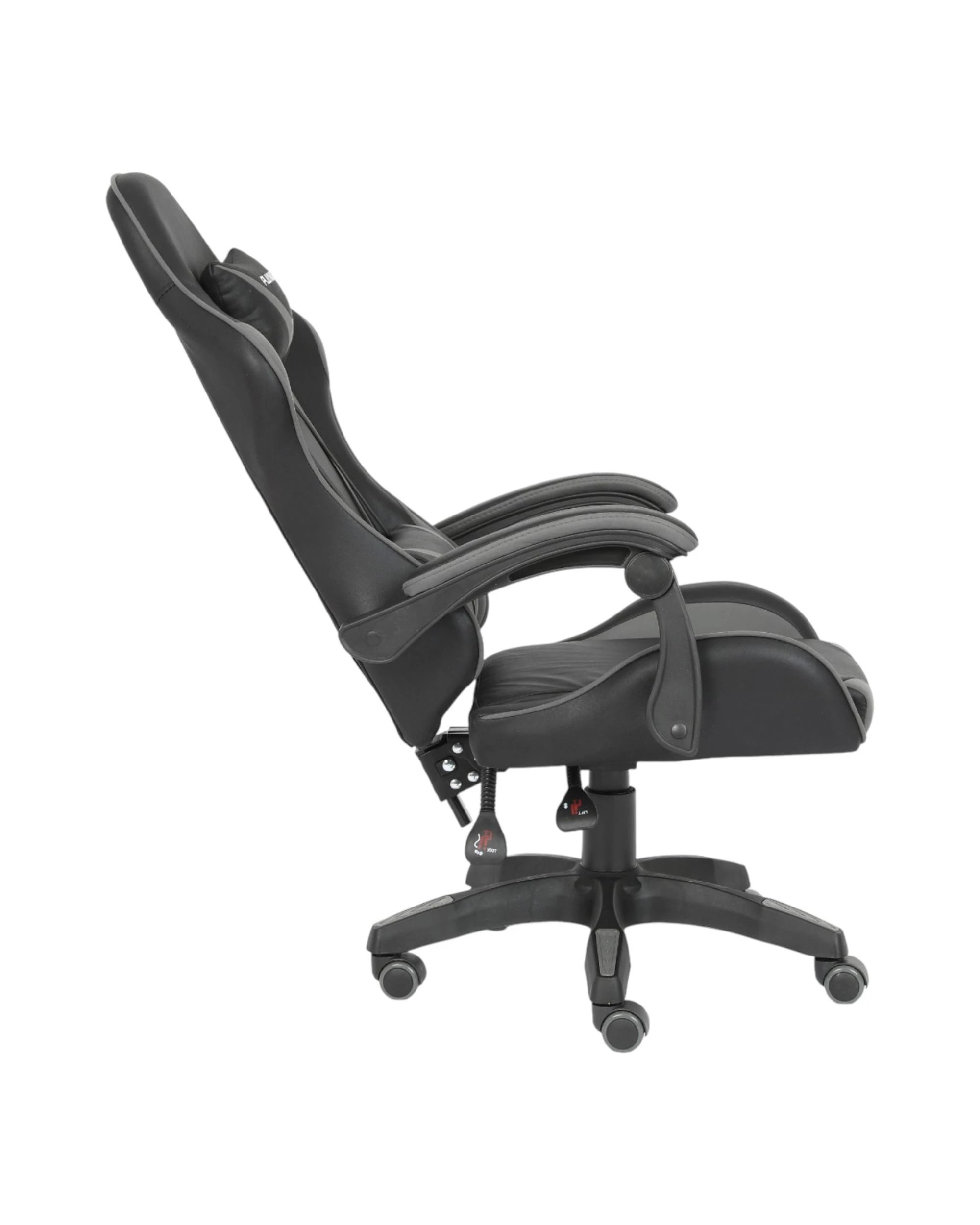 7 Playmax Fabric Gaming Chair - Grey and Black - Multi, 7 of 10