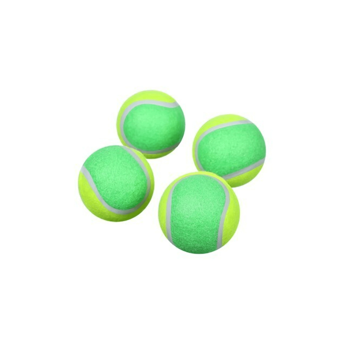 7 Paws And Claws 4pk 4cm Mini Tennis Ball Dog Toy Interactive Play Bright Colours
 - Green, 7 of 9
