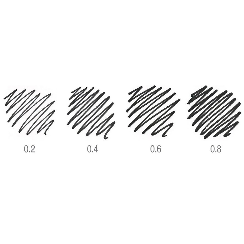 4 Faber-Castell Ecco Pigment Fineliner Evens 4 Pack, 4 of 6