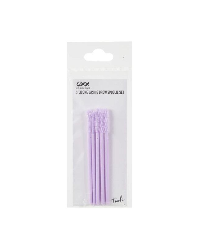 OXX Cosmetics Silicone Lash and Brow Spoolie Set - Pu