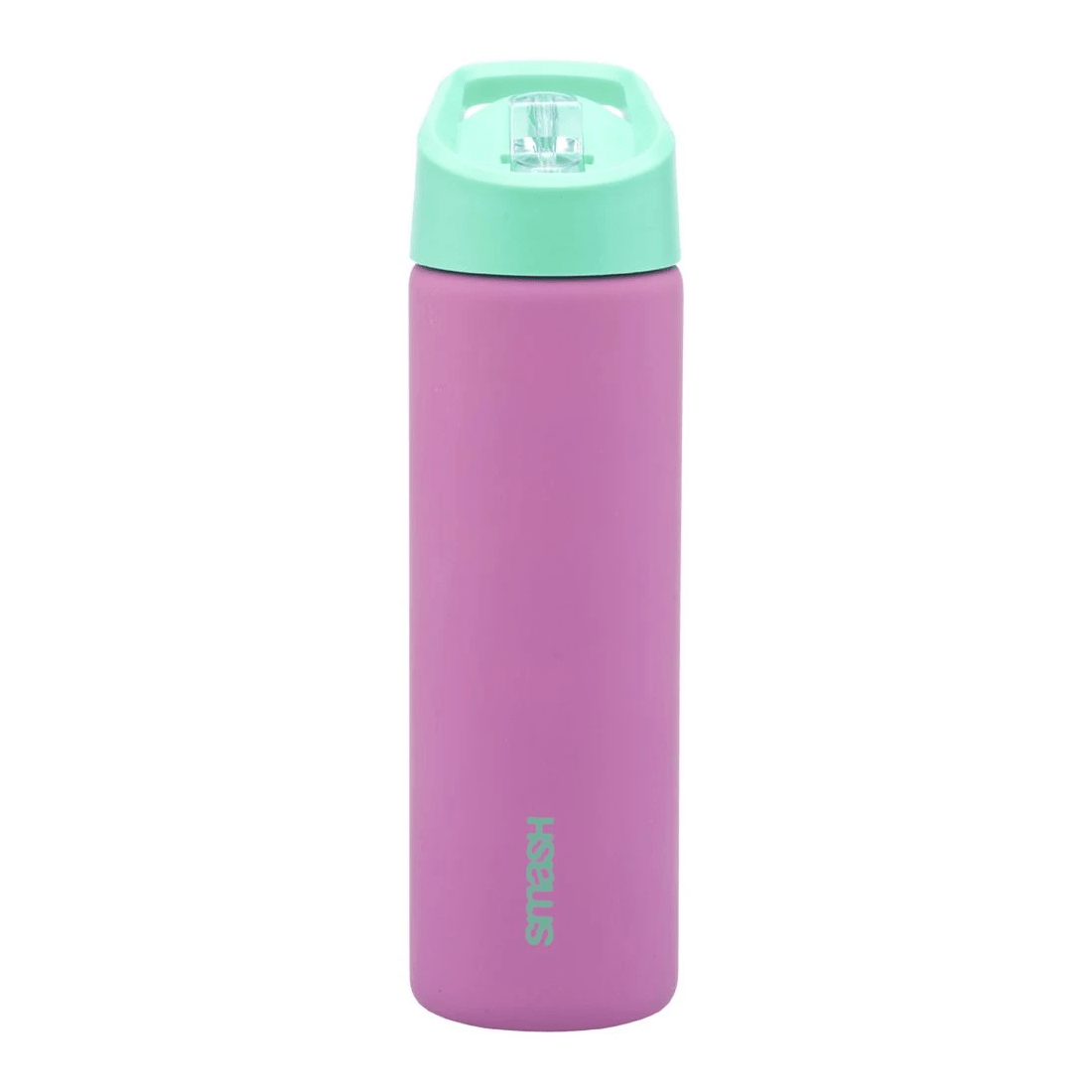 1 Smash Blue Stainless Steel Sipper Bottle Pink/Green 750mL, 1 of 3