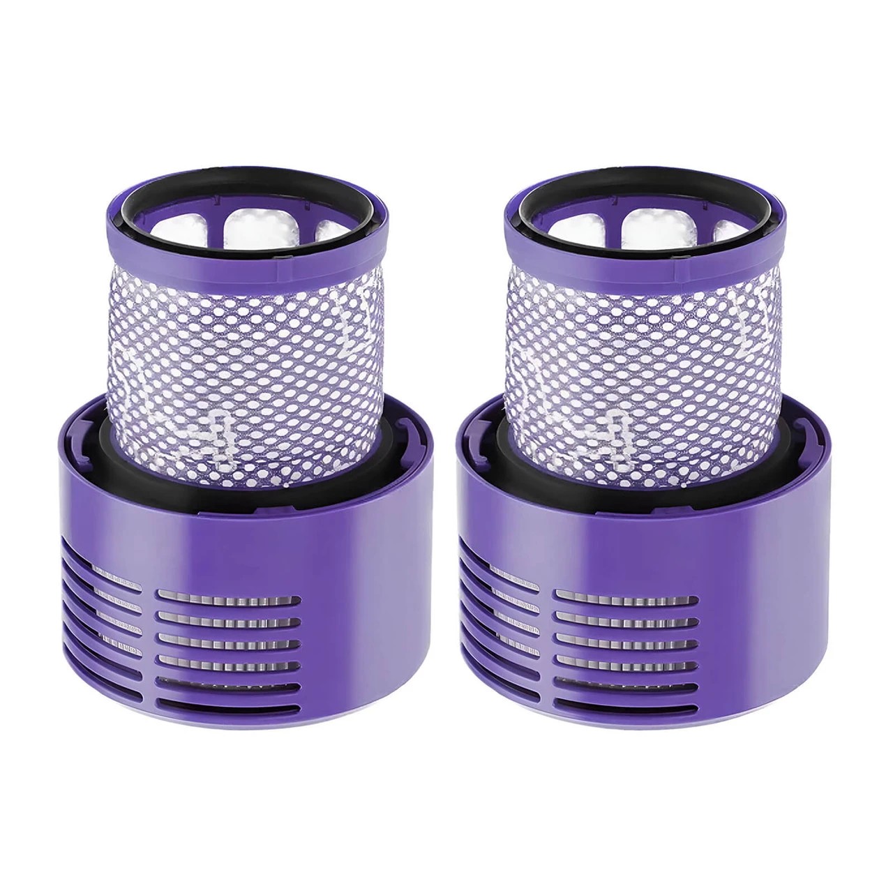 1 Hygieia 2pk HEPA Filters For Dyson V10 SV12 SV27 Vacuum Cleaners - Purple, 1 of 5