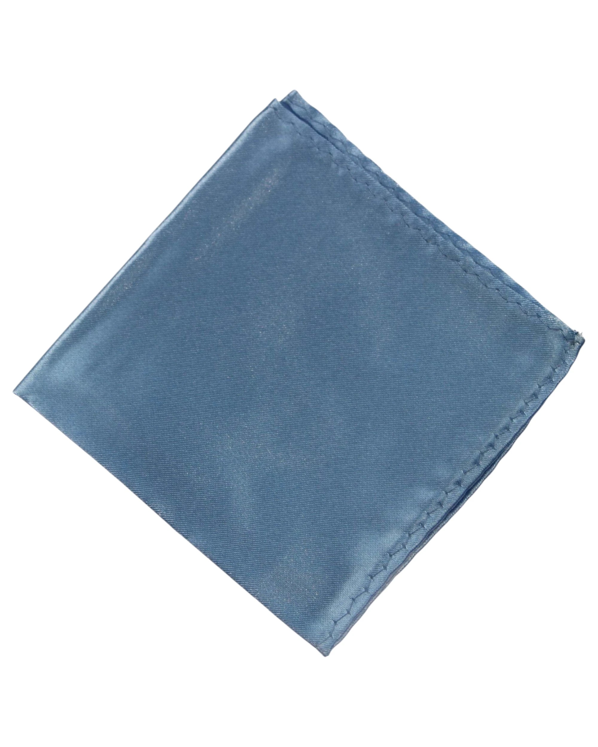 1 Zasel Mens Pocket Square - Blue, 1 of 3