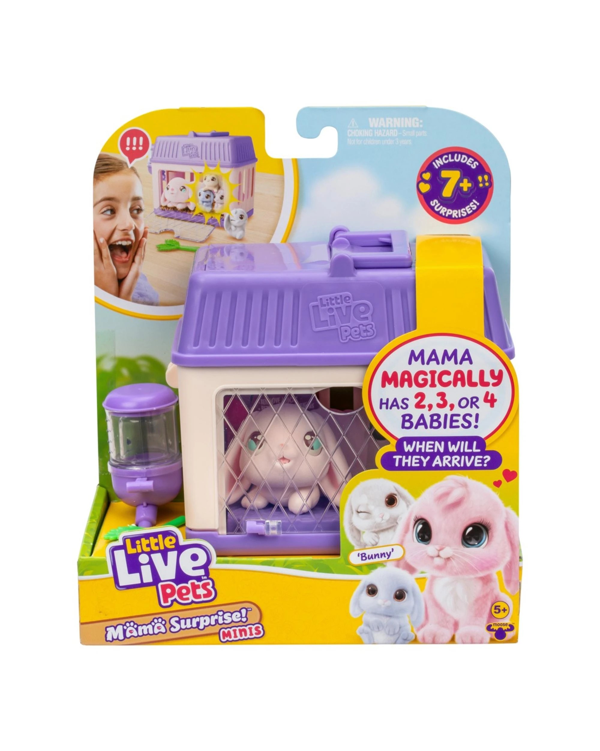 1 Little Live Pets Mama Surprise Minis Bunny S4 Playset, 1 of 10
