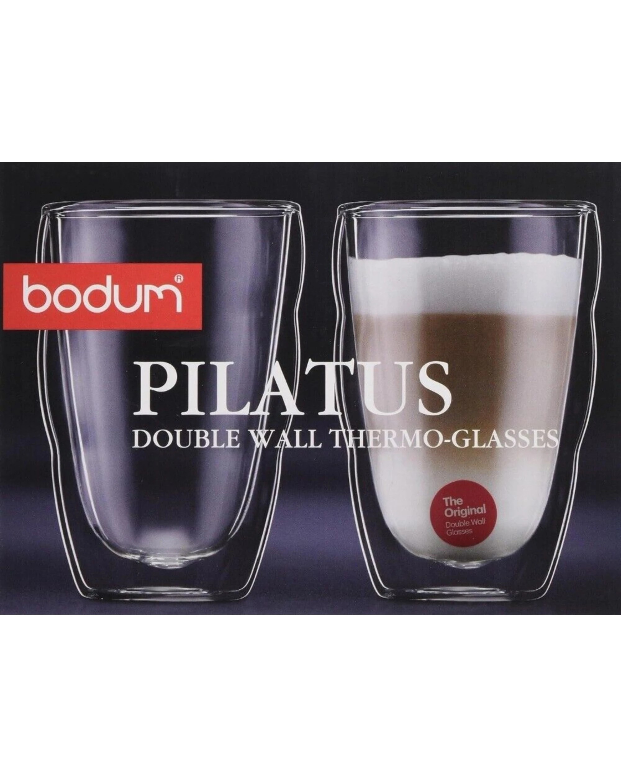 4 Bodum Pilatus Double Wall 350ml Medium Glass 6 Piece Set - Clear, 4 of 4