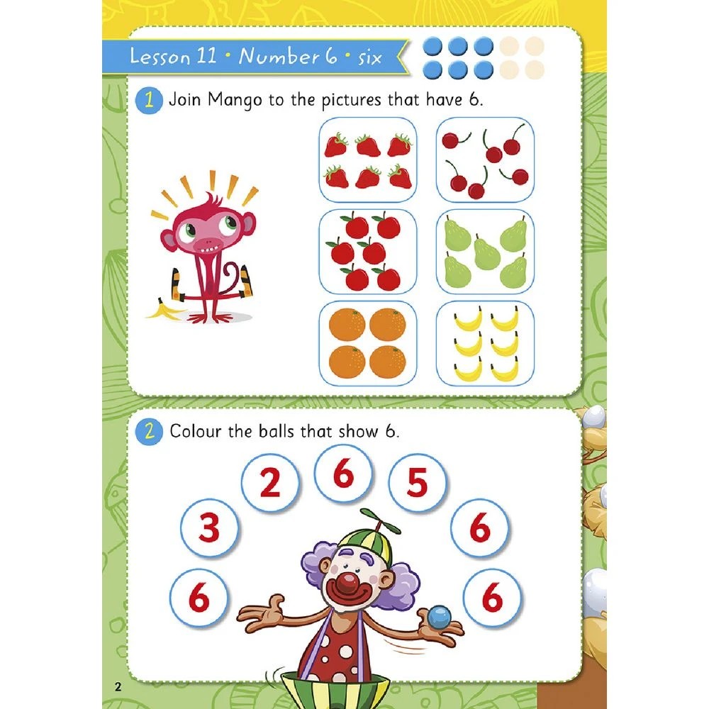 3 ABC Mathseeds Starting Out Activity Book 2, 3 of 4