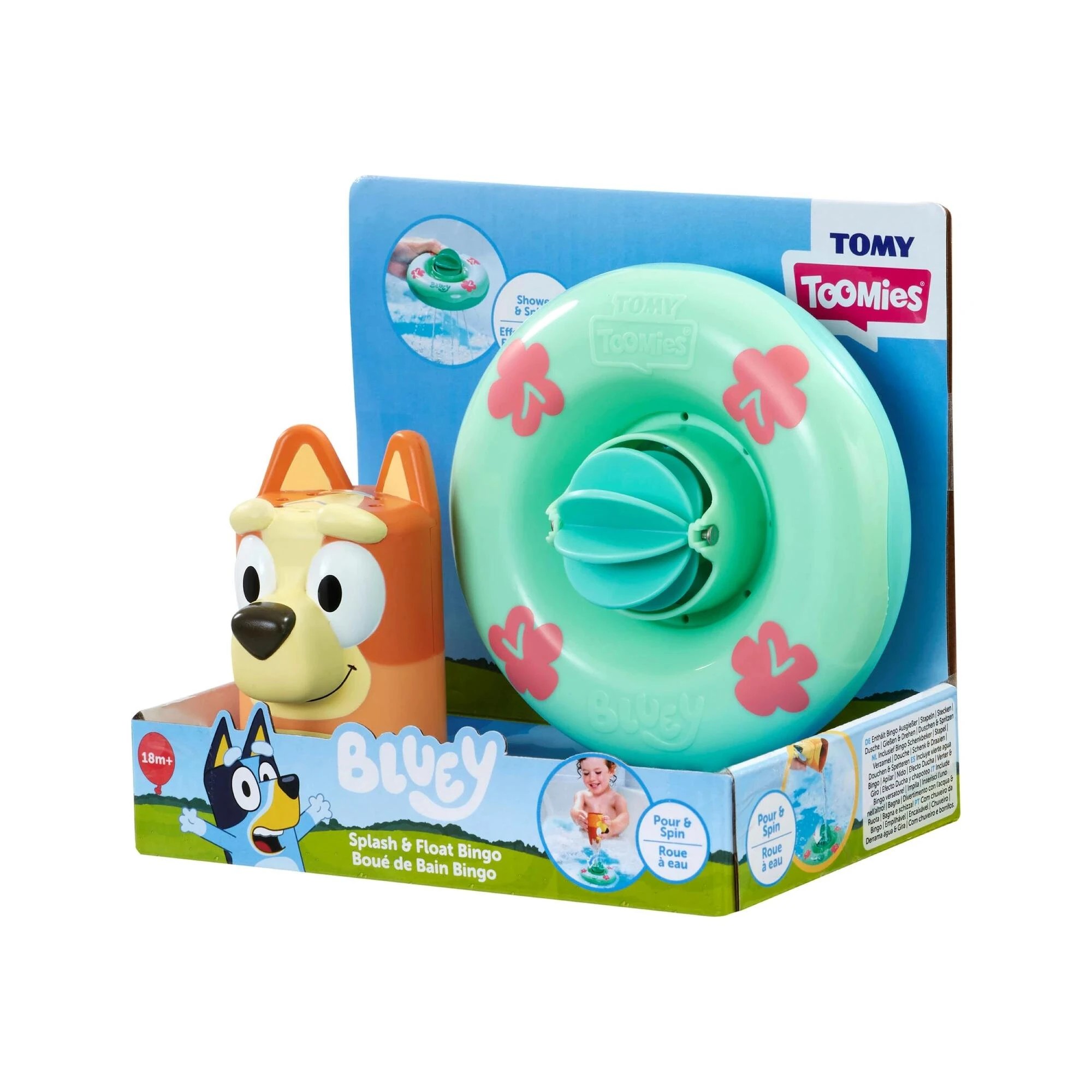 8 Bluey Splash & Float Bath/Water Toy - Assorted* - Multi, 8 of 9