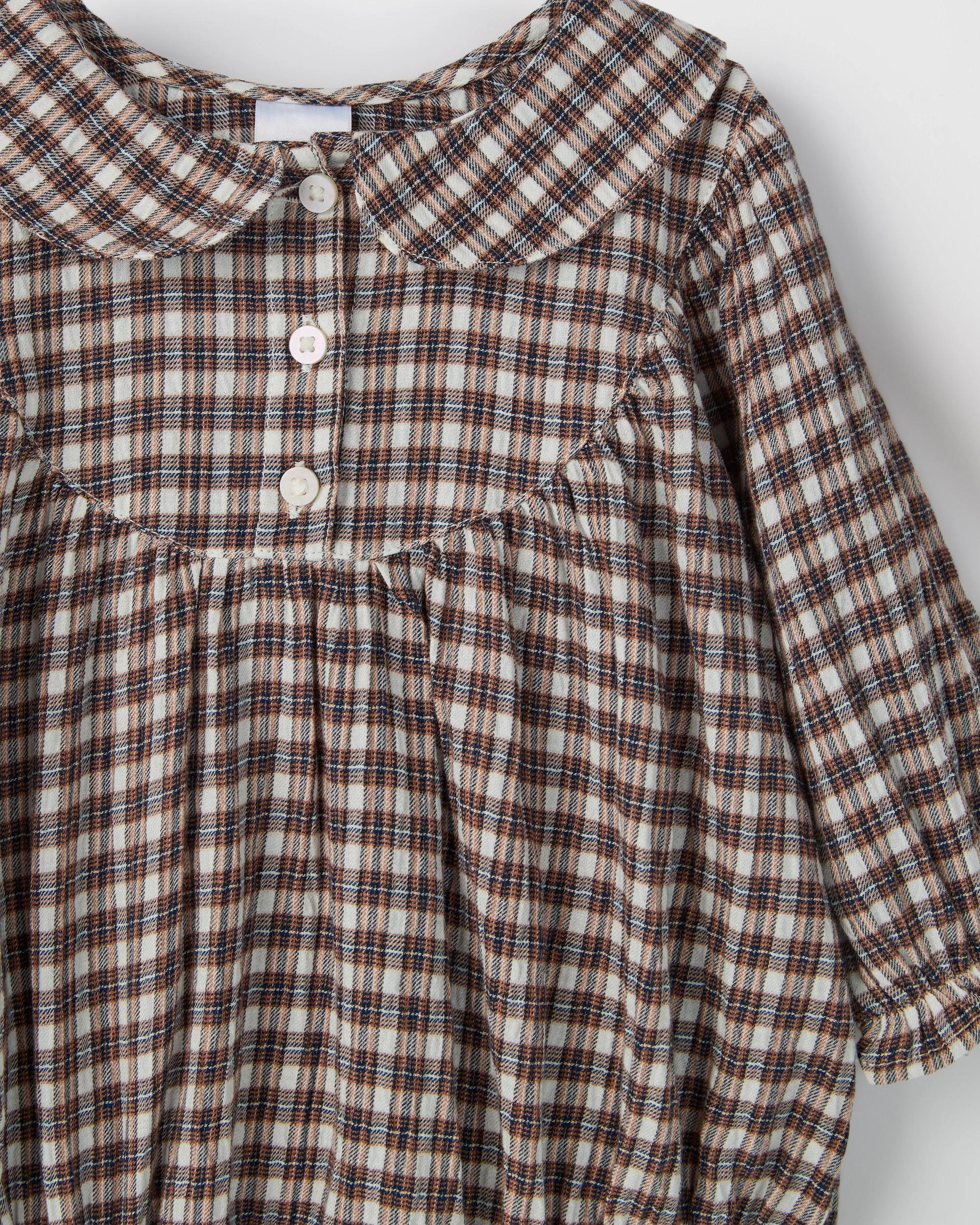 4 Target Baby Woven Bodysuit and Tights 2 Piece Set IRON CHECK, 4 of 4