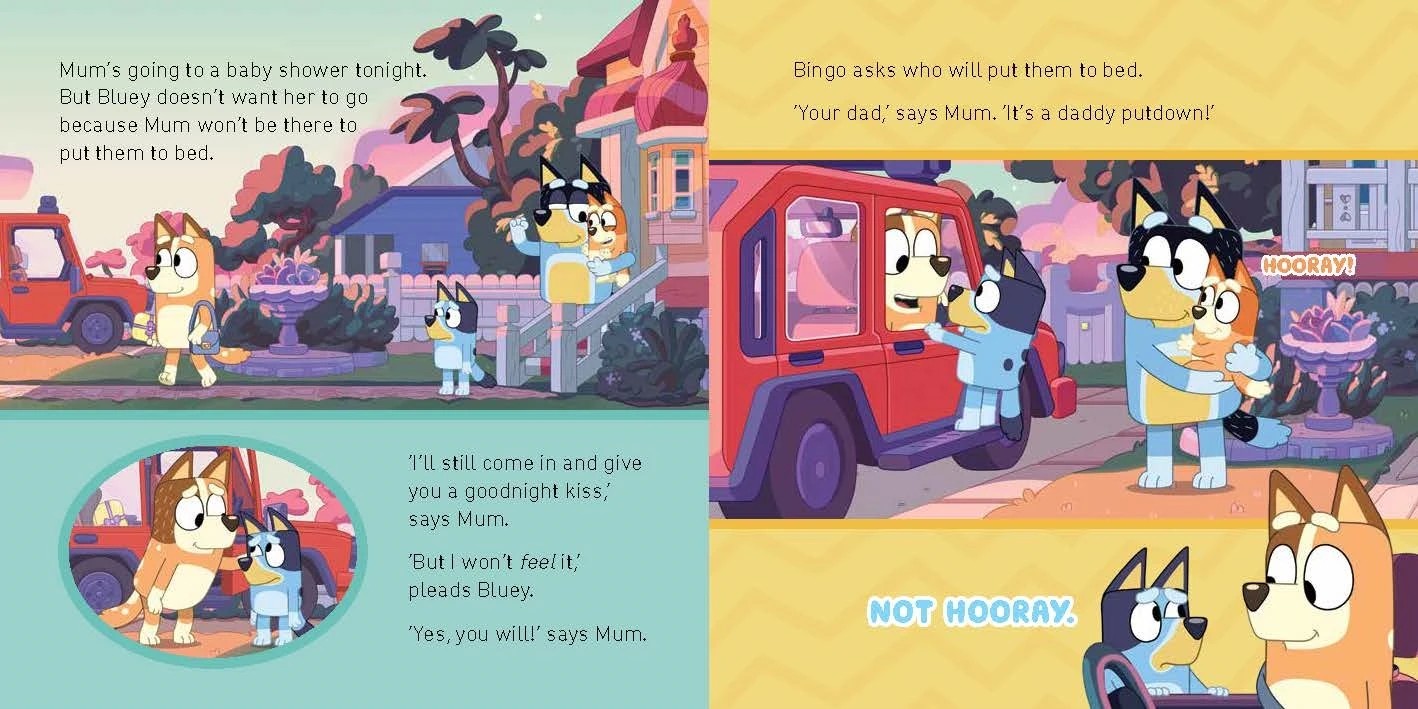 3 Bluey: Daddy Putdown - Book, 3 of 4