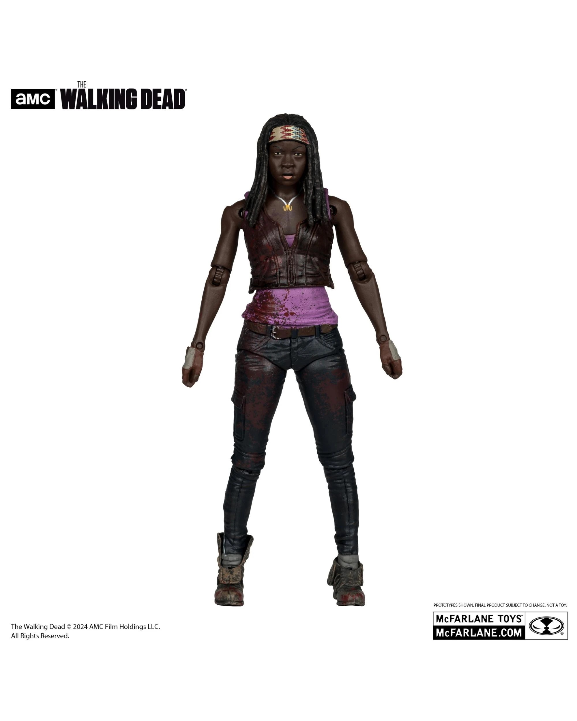 6 McFarlane The Walking Michone Dixon 5 inch Figure, 6 of 9