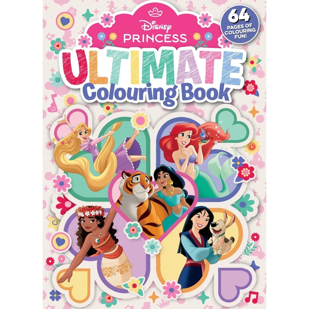 1 Disney Princess Ultimate Colouring Book, 1 of 1