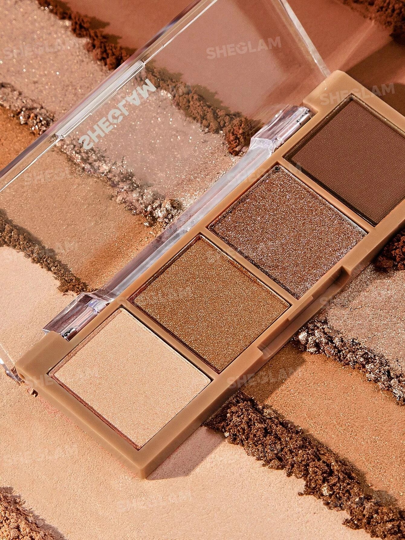 4 SHEGLAM Essential Square Eyeshadow Quad - Veil, 4 of 6