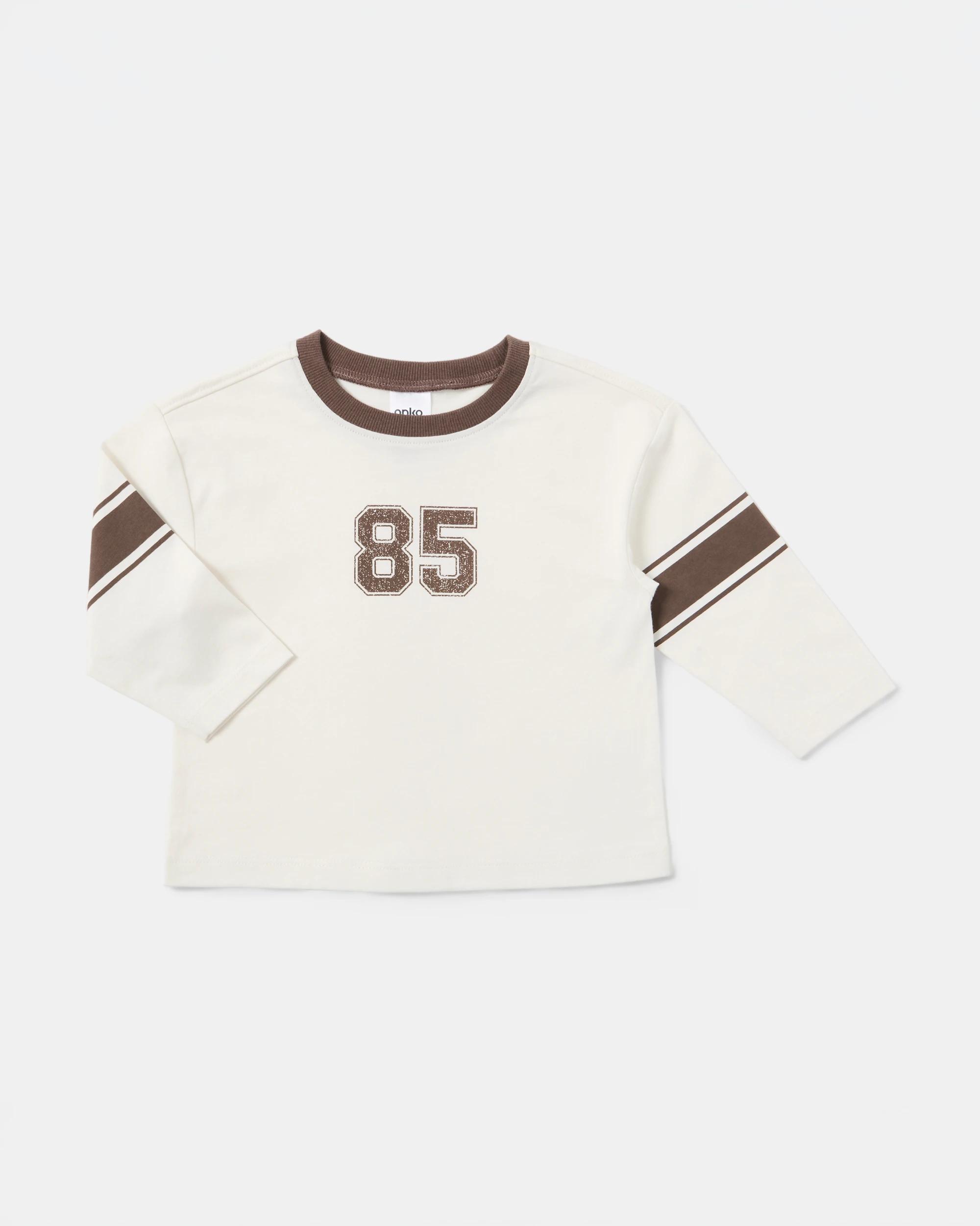 3 3 Pack Cotton Long Sleeve T-shirts Sport Strp, 3 of 7