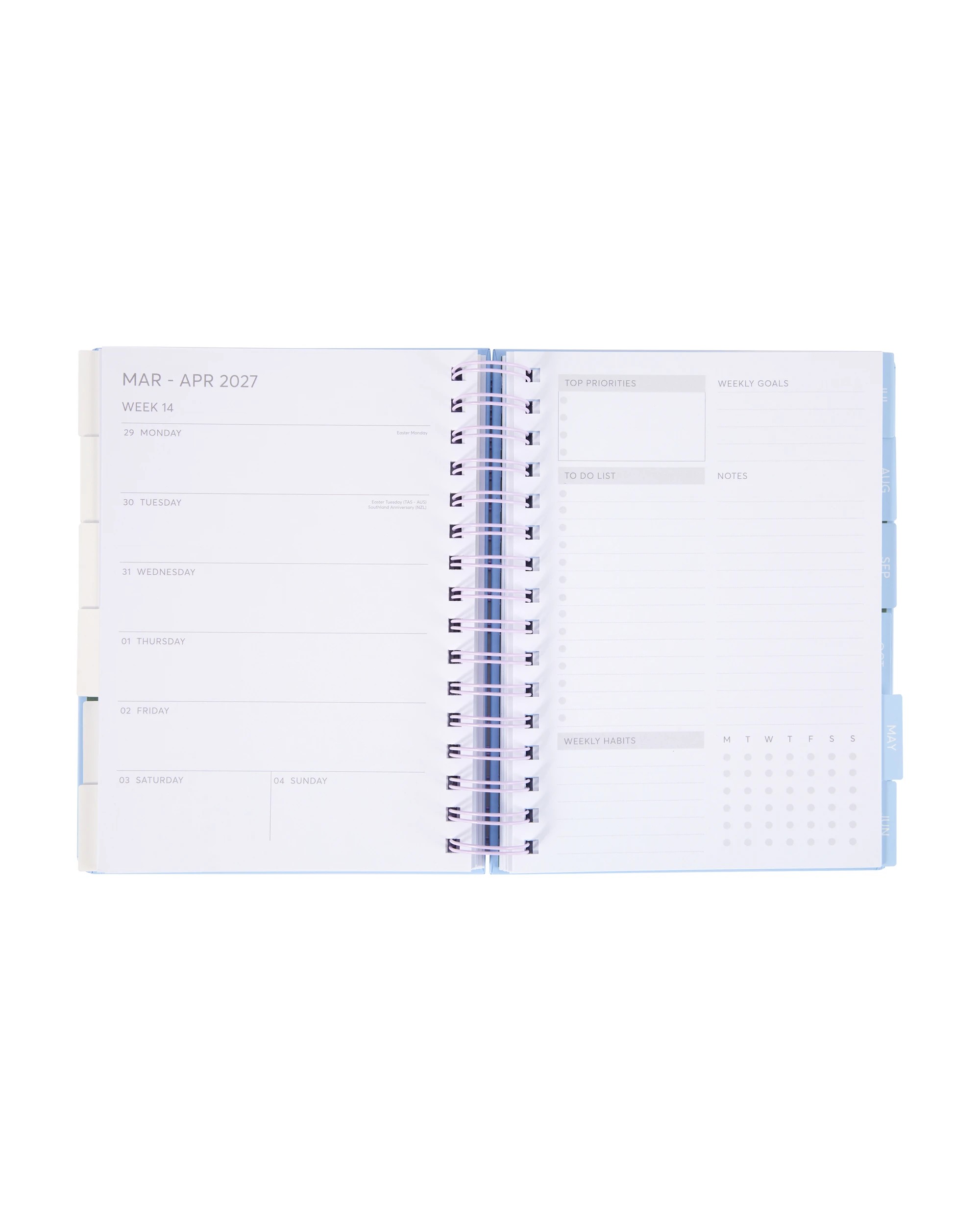 3 26/27 Weekly Diary - Blue, 3 of 8