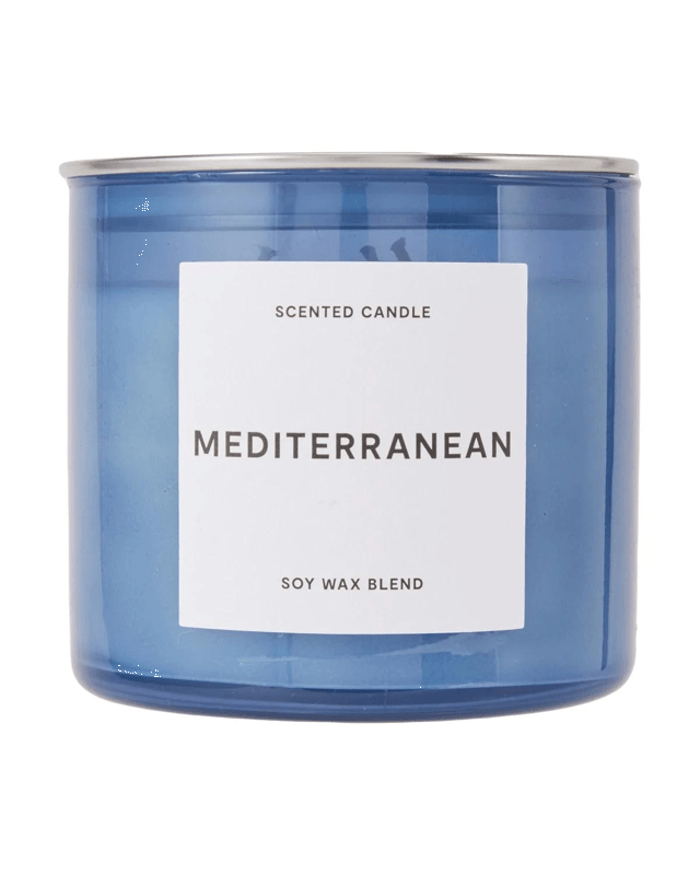 Mediterranean Inspired Glass Ca